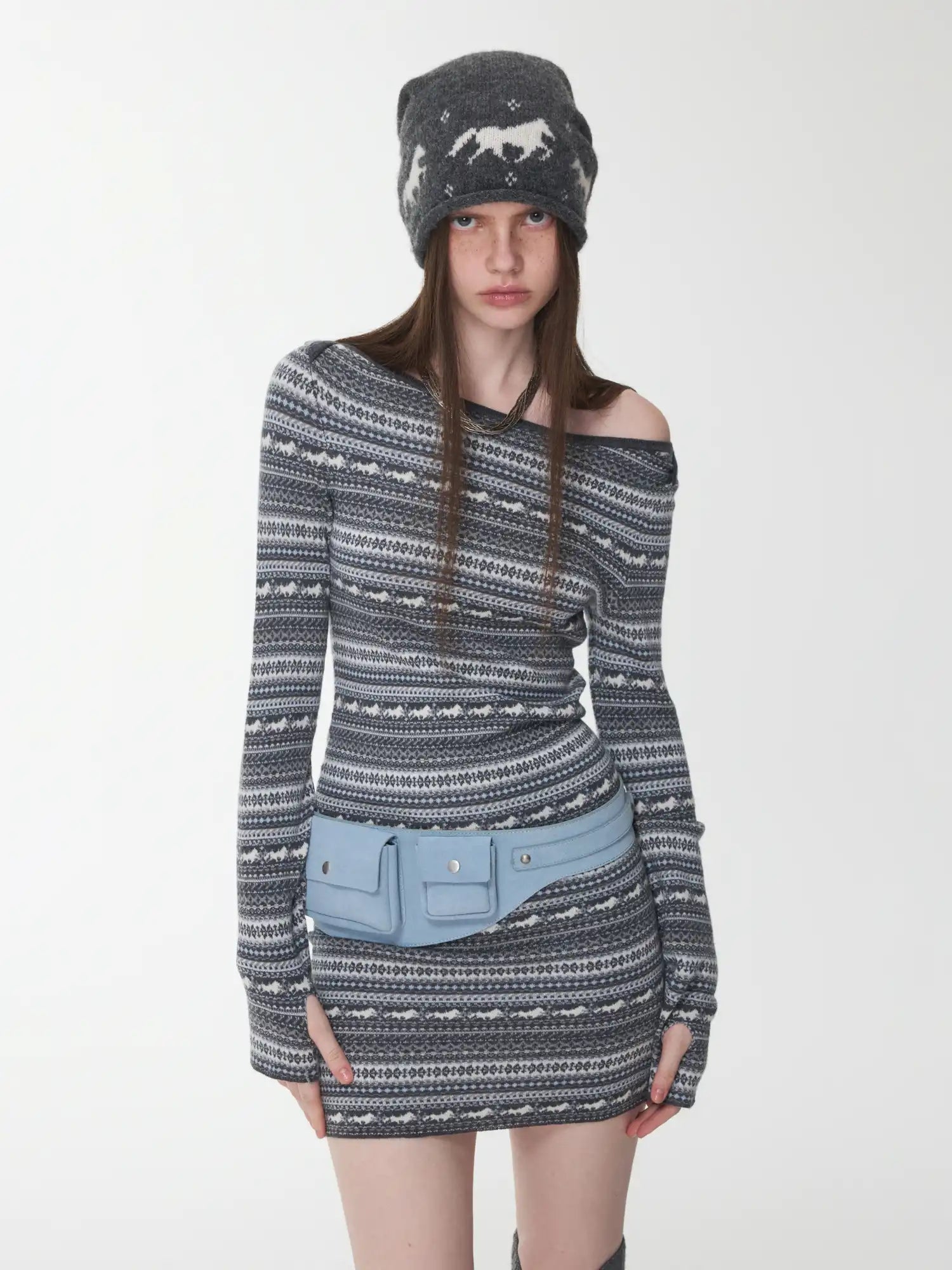 1Jinn Studio Suede Multi-Pocket Waist Bag | Canton Collective