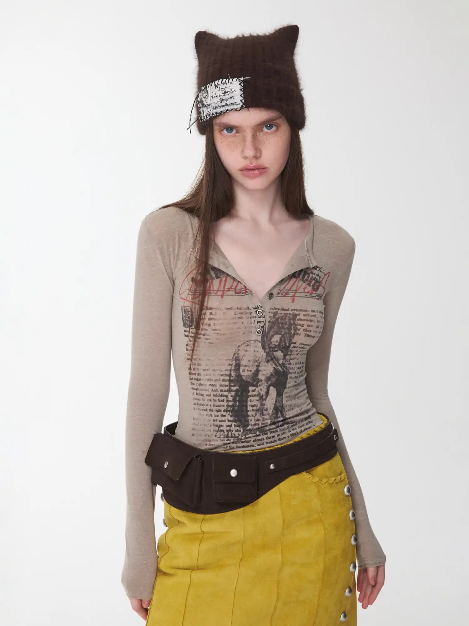 1Jinn Studio Suede Multi-Pocket Waist Bag | Canton Collective