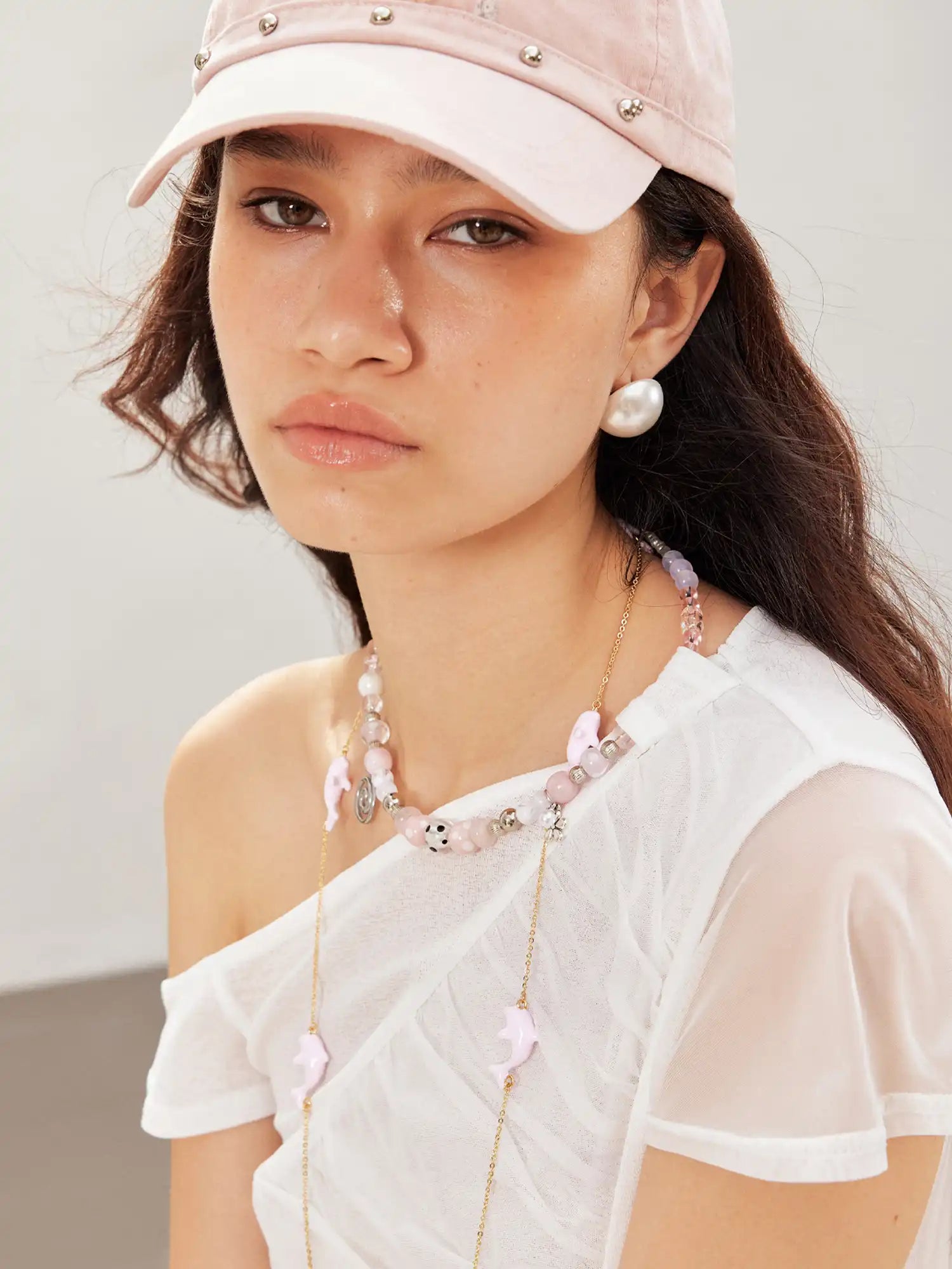 2th Desire Swirl Beaded Punk Necklace | Canton Collective
