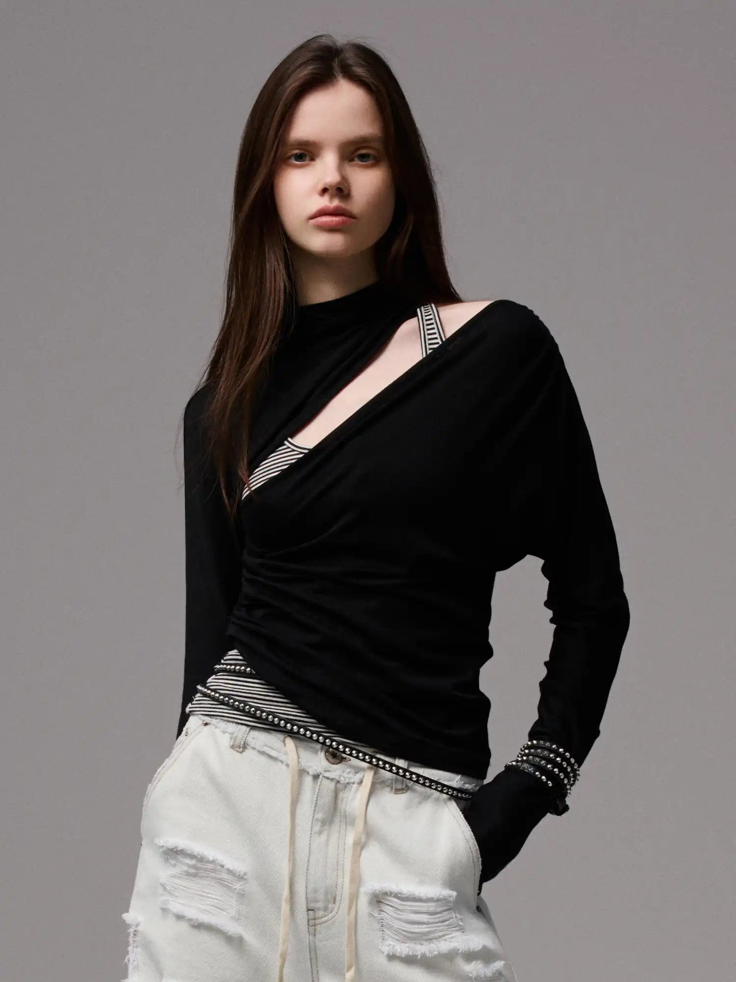 1Jinn Studio Tencel Wool Hollow Top | Canton Collective