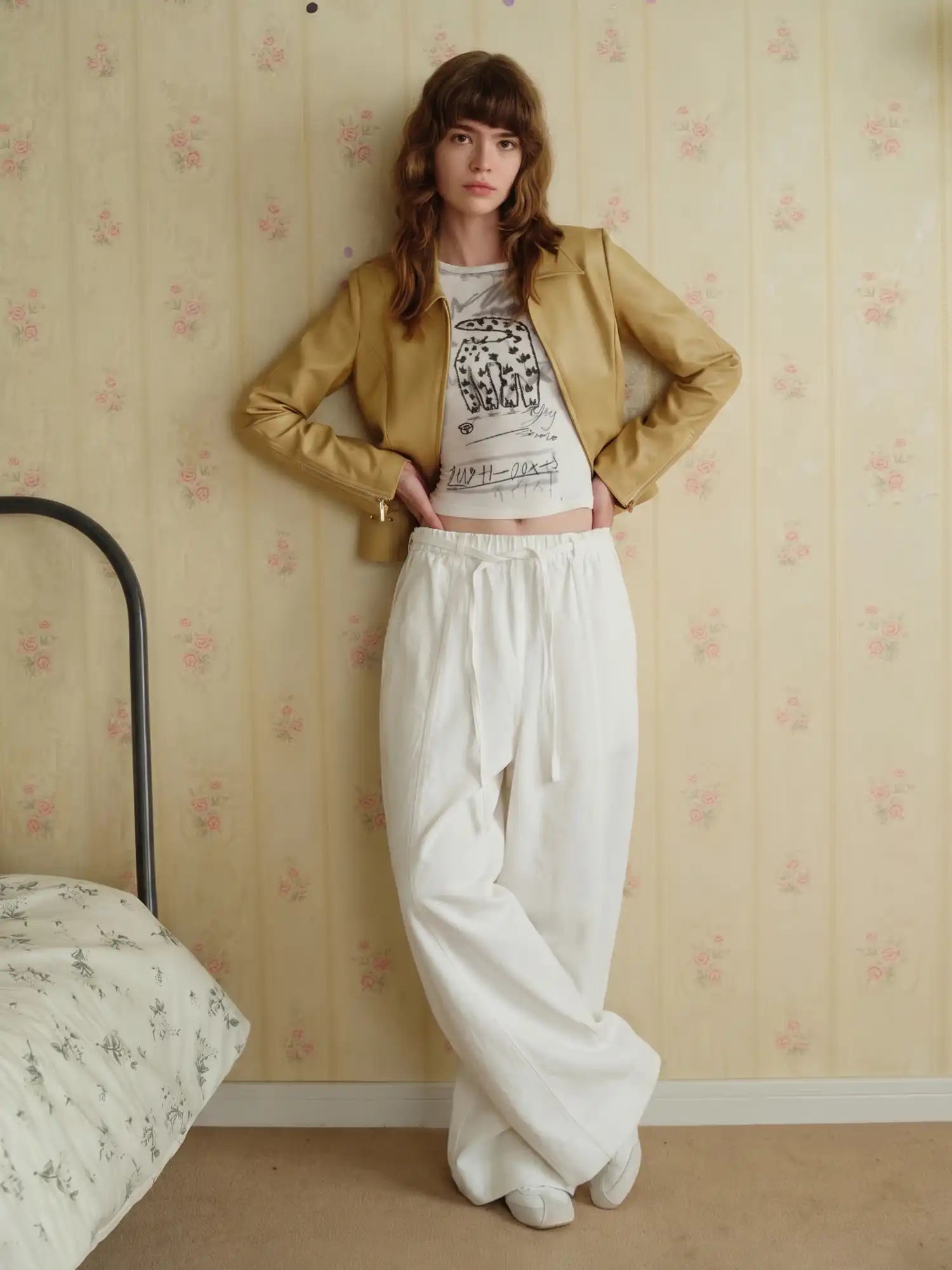 CantonCollective Design Tie-Front Oversized Balloon Pants | Canton Collective