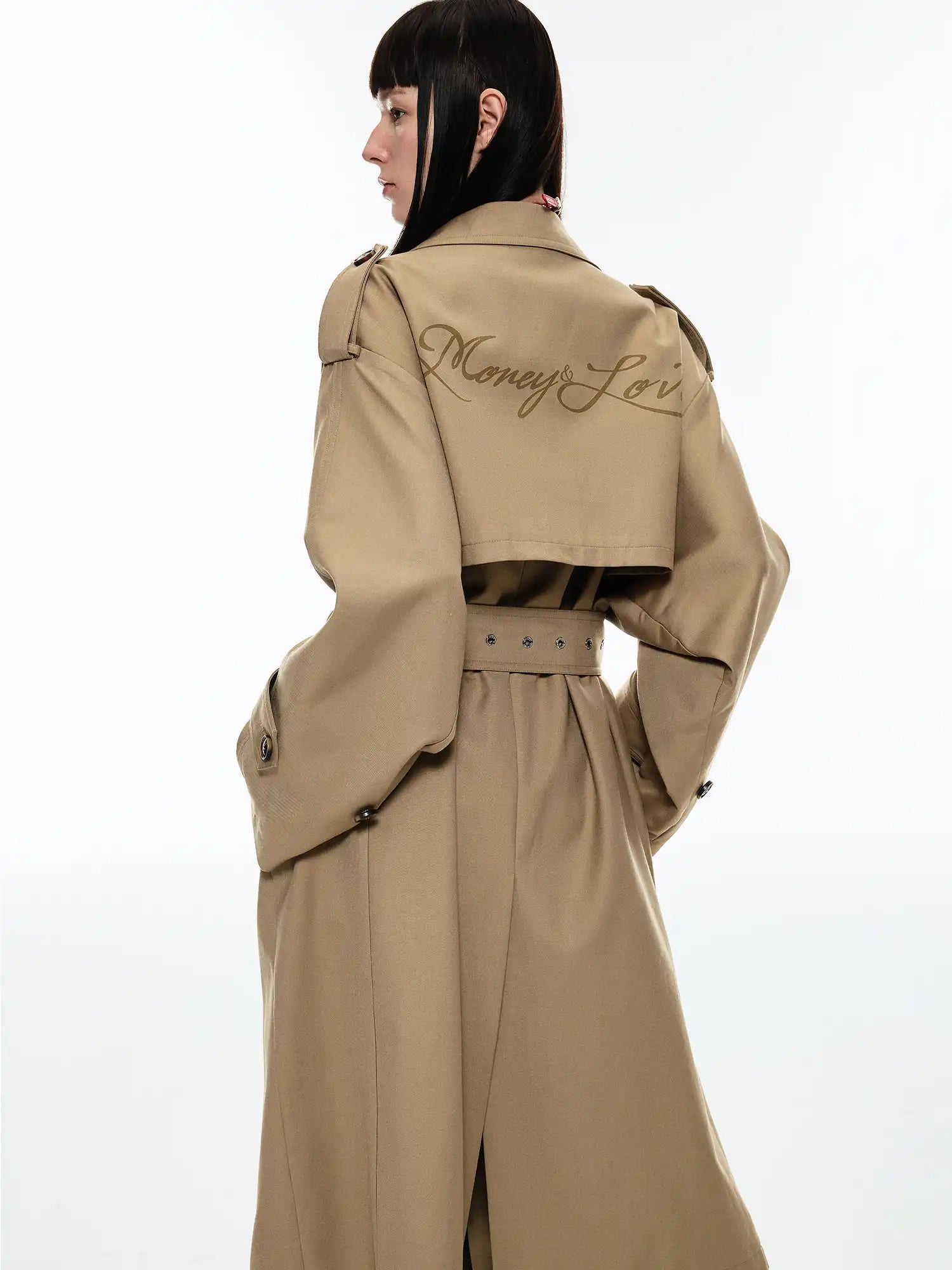 1Jinn Studio Timeless Belted Trench Coat | Canton Collective