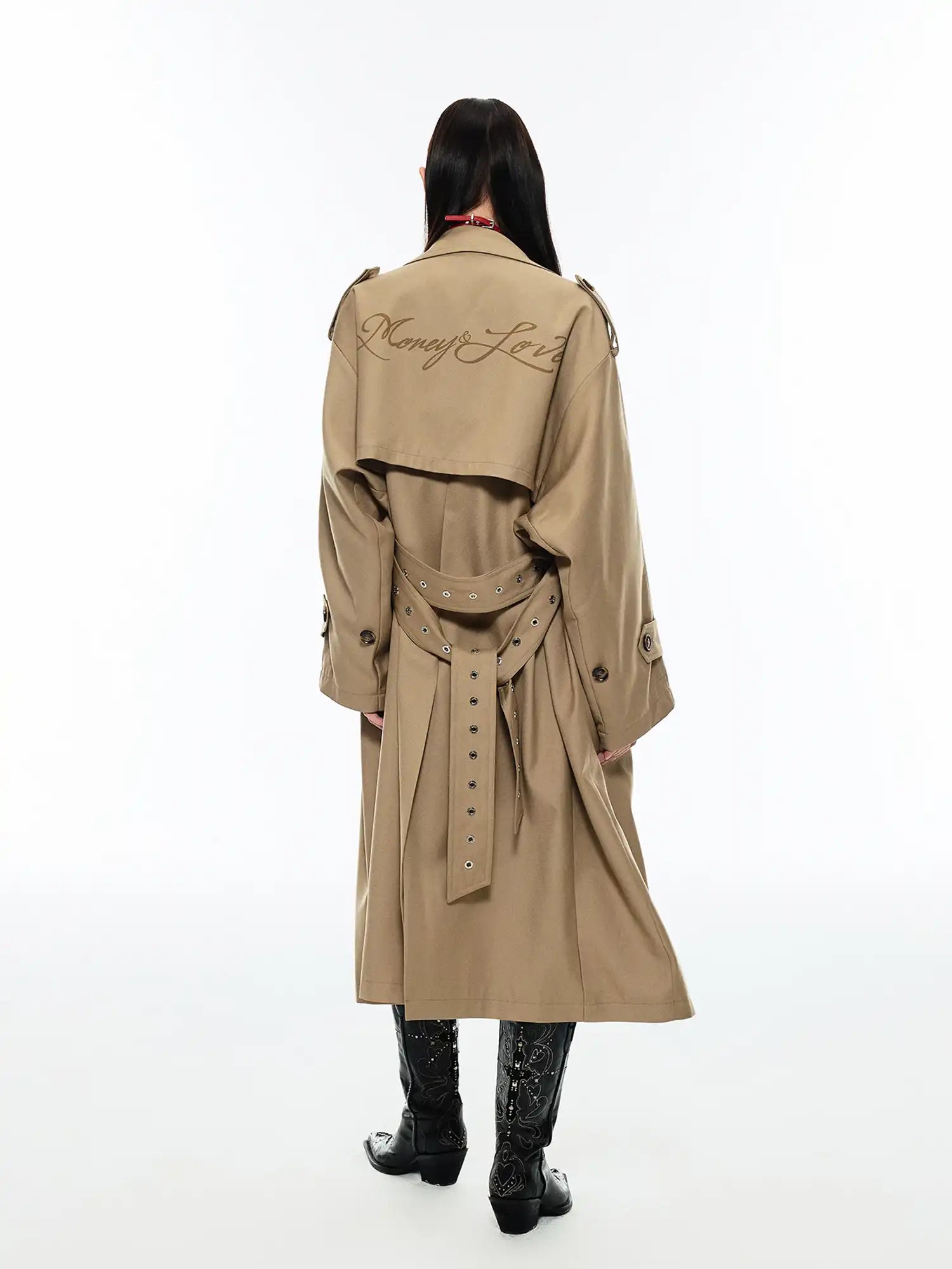 1Jinn Studio Timeless Belted Trench Coat | Canton Collective