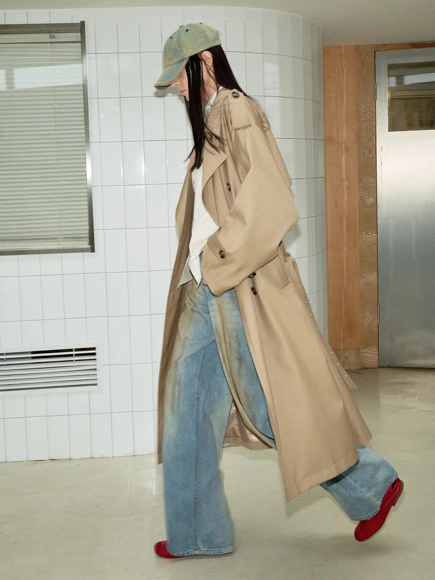1Jinn Studio Timeless Belted Trench Coat | Canton Collective
