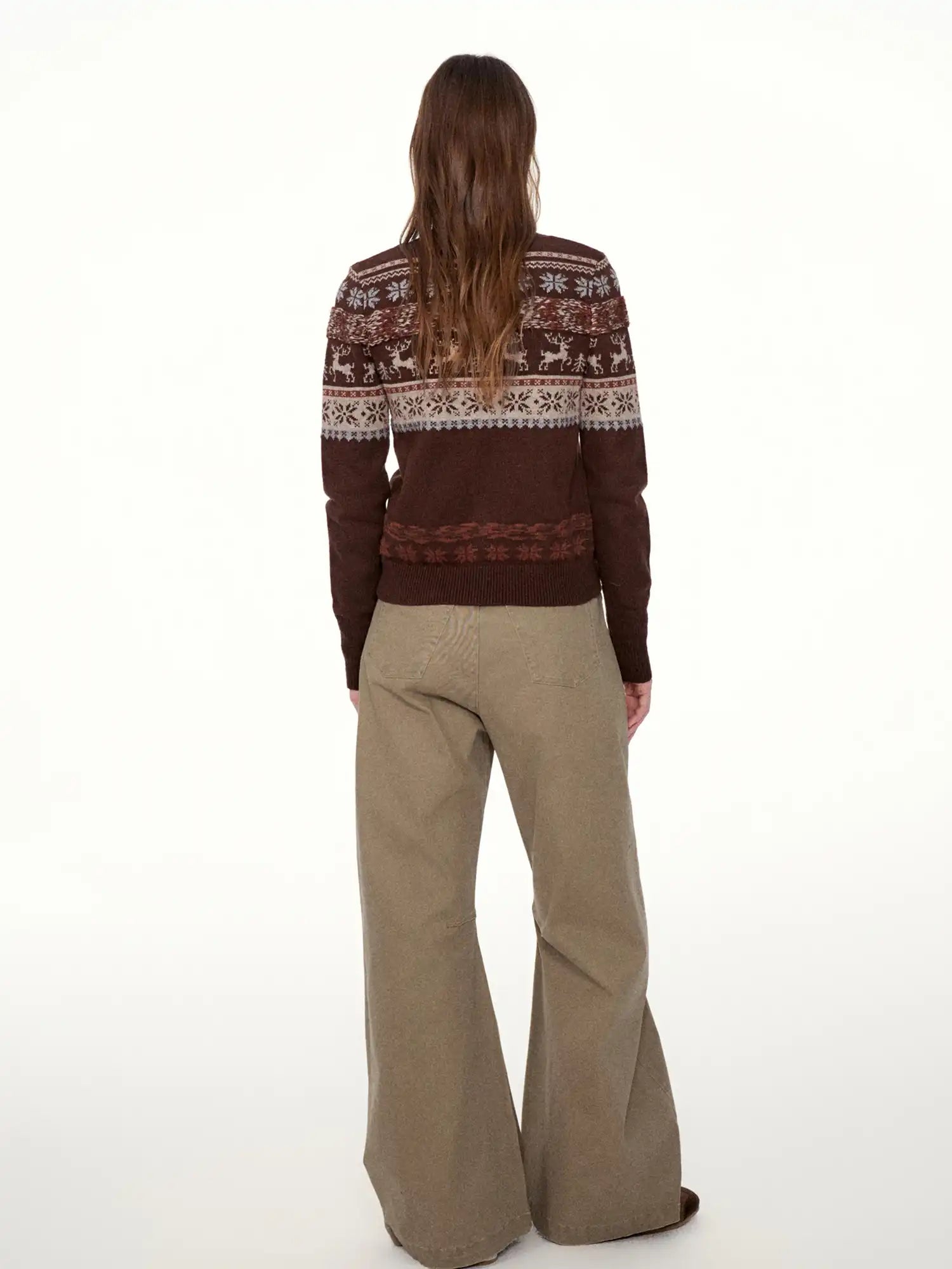 FIRST FLOOR Timeless Fair Isle Cardigan | Canton Collective