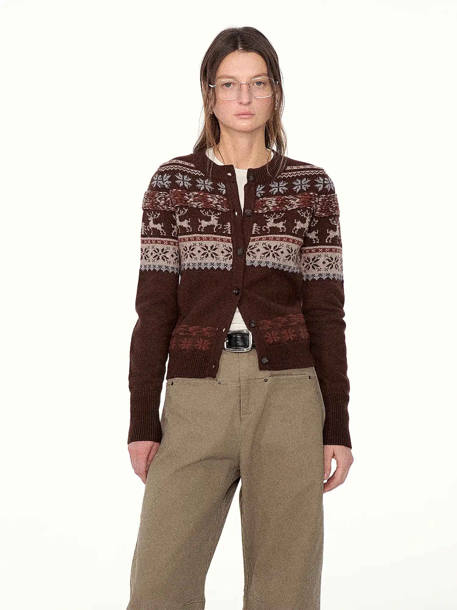 FIRST FLOOR Timeless Fair Isle Cardigan | Canton Collective