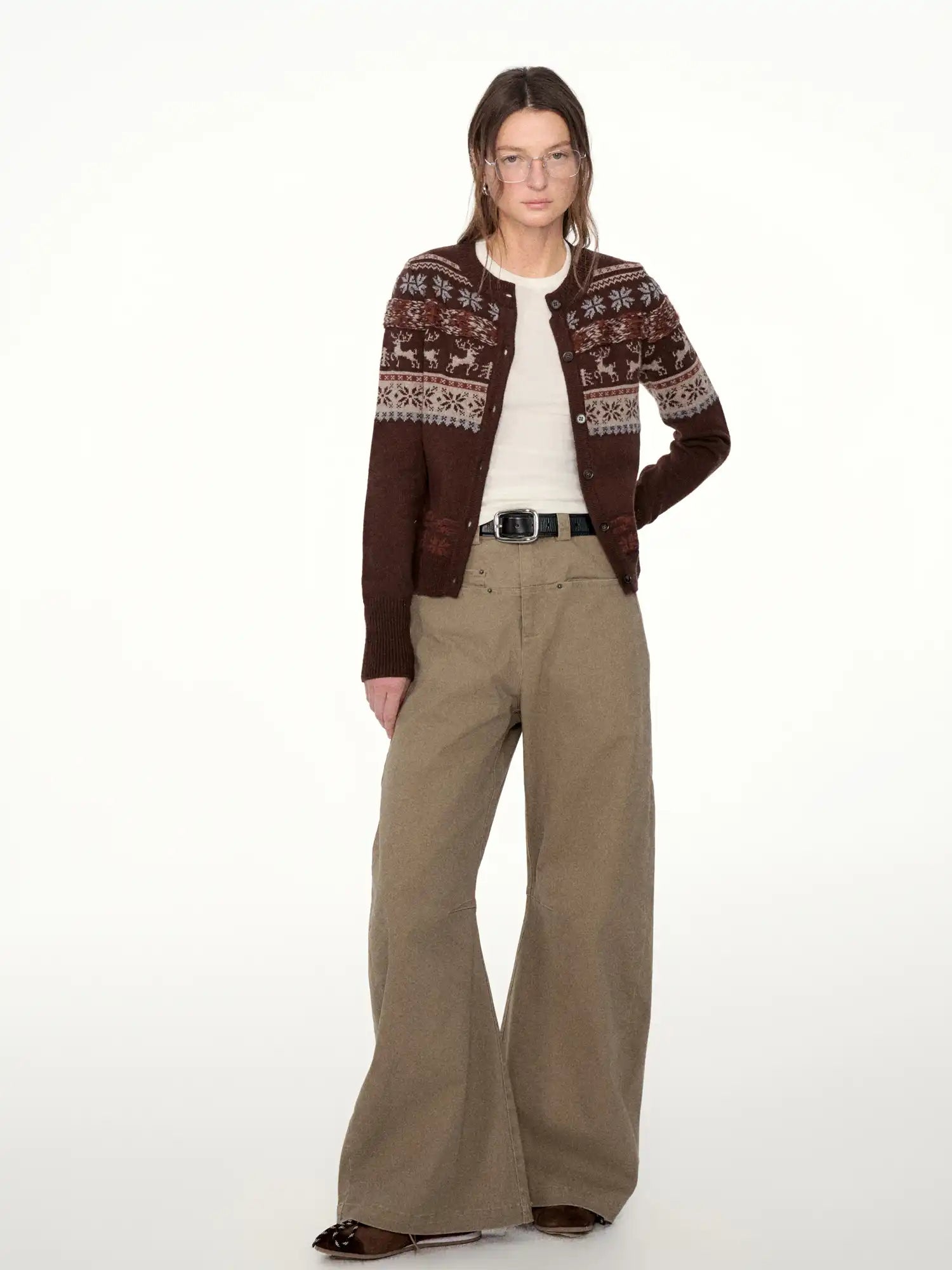 FIRST FLOOR Timeless Fair Isle Cardigan | Canton Collective