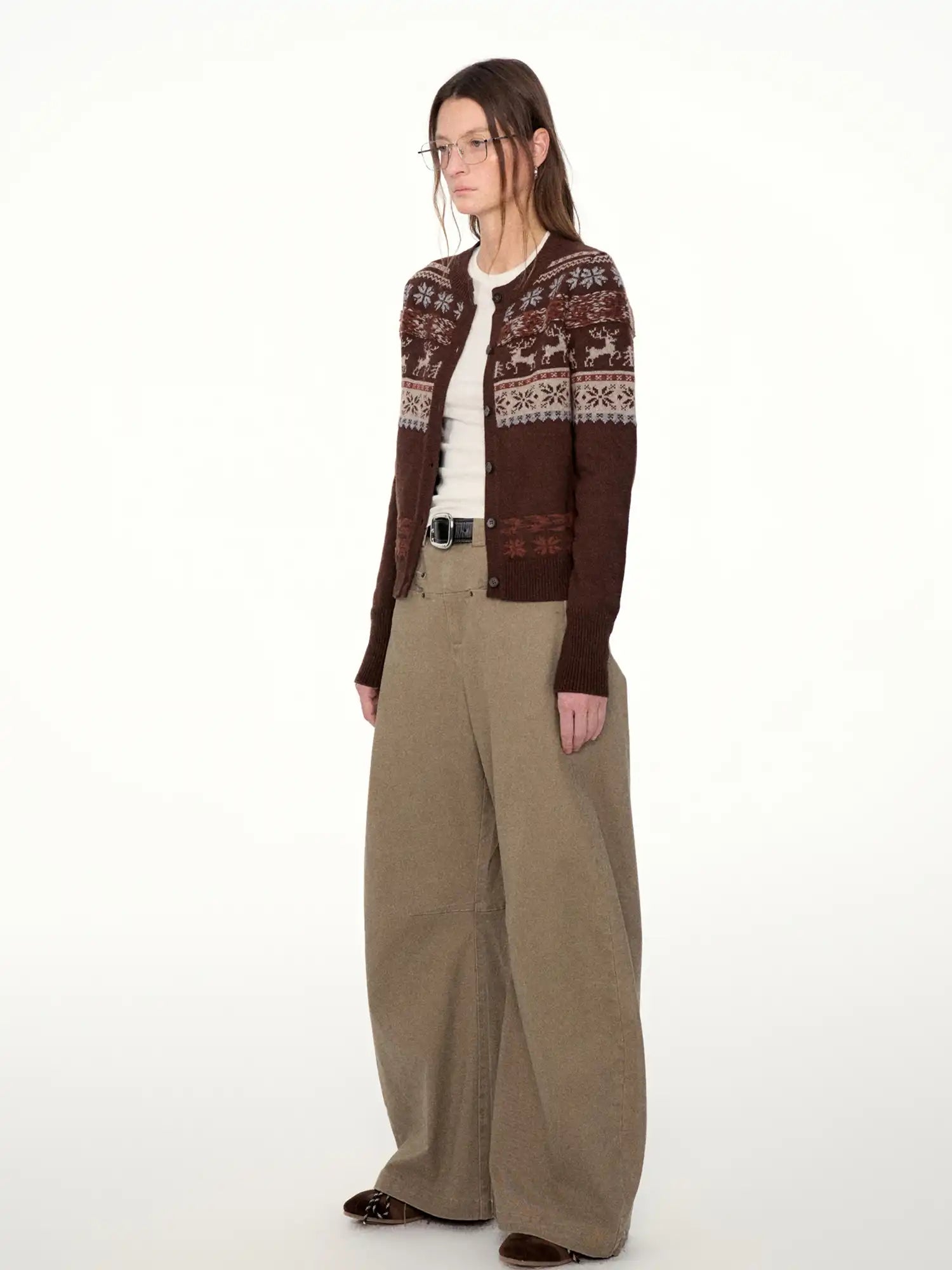 FIRST FLOOR Timeless Fair Isle Cardigan | Canton Collective