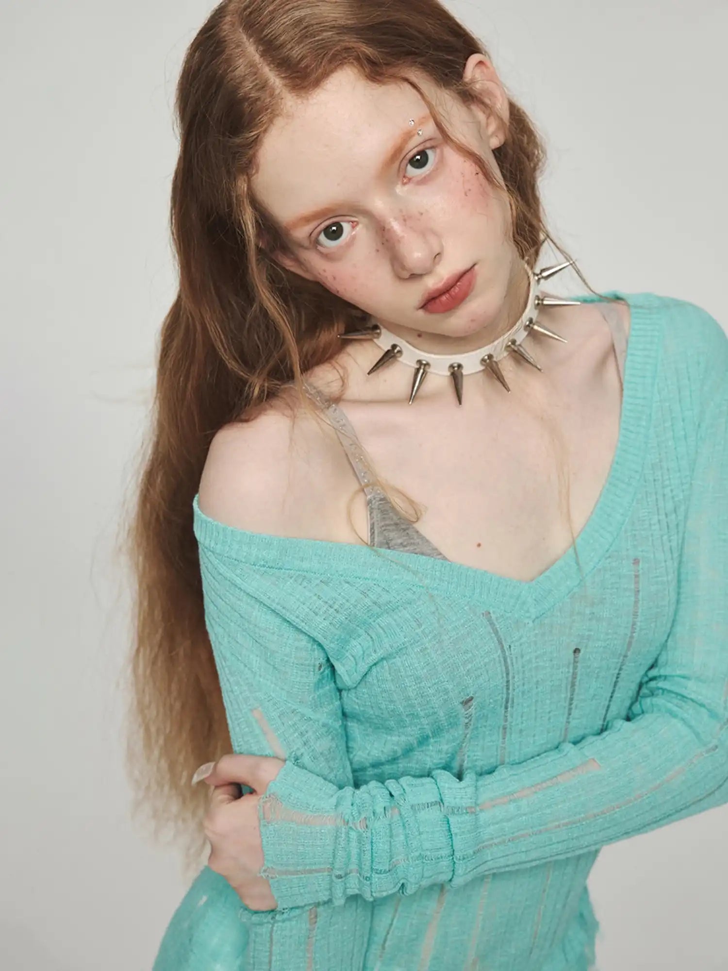 1Jinn Studio Torn Lines Knit Top | Canton Collective