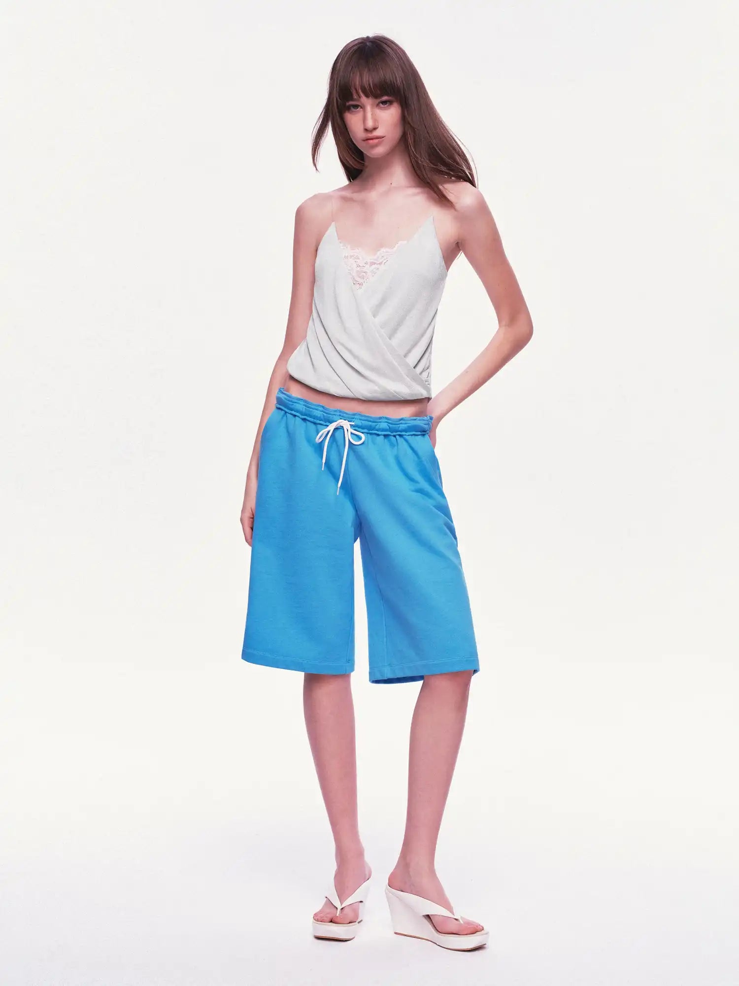 Ayo Transparent Straps Wrap Top | Canton Collective