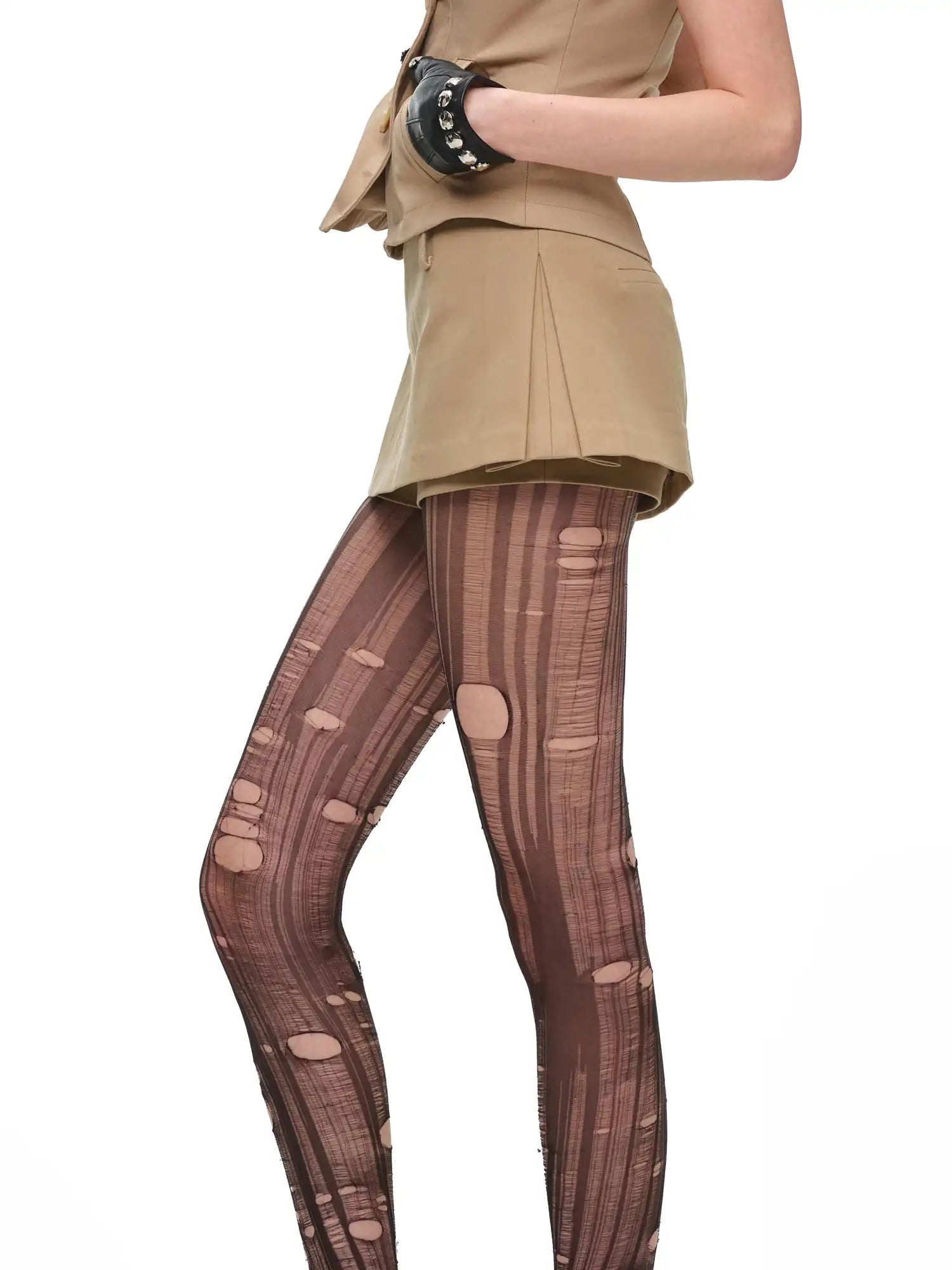 1Jinn Studio Twill Low Rise Trench Mini Skirt | Canton Collective