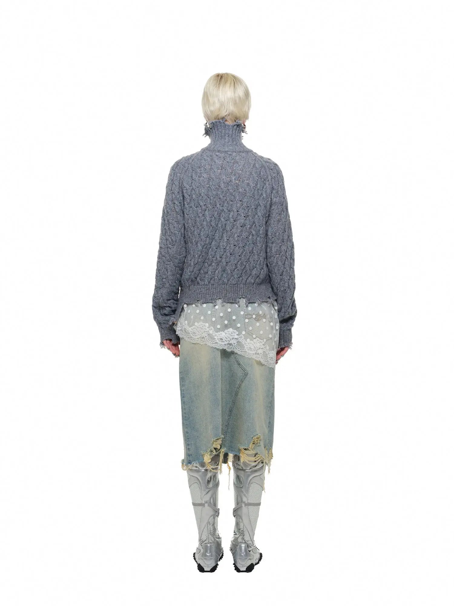 1Jinn Studio Twist Front Zip Knit | Canton Collective
