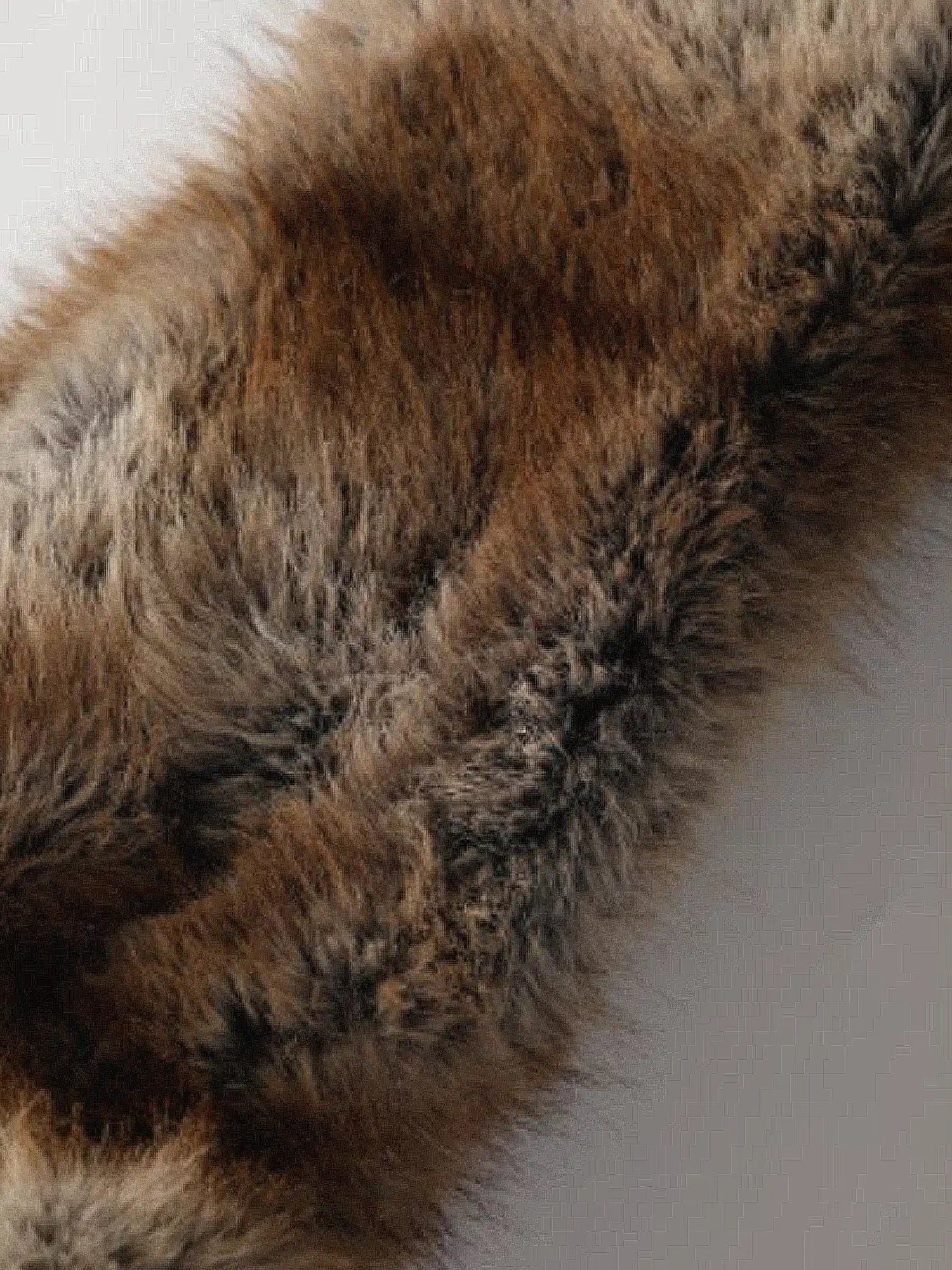2th Desire Two-Tone Faux Fur Winter Scarf | Canton Collective