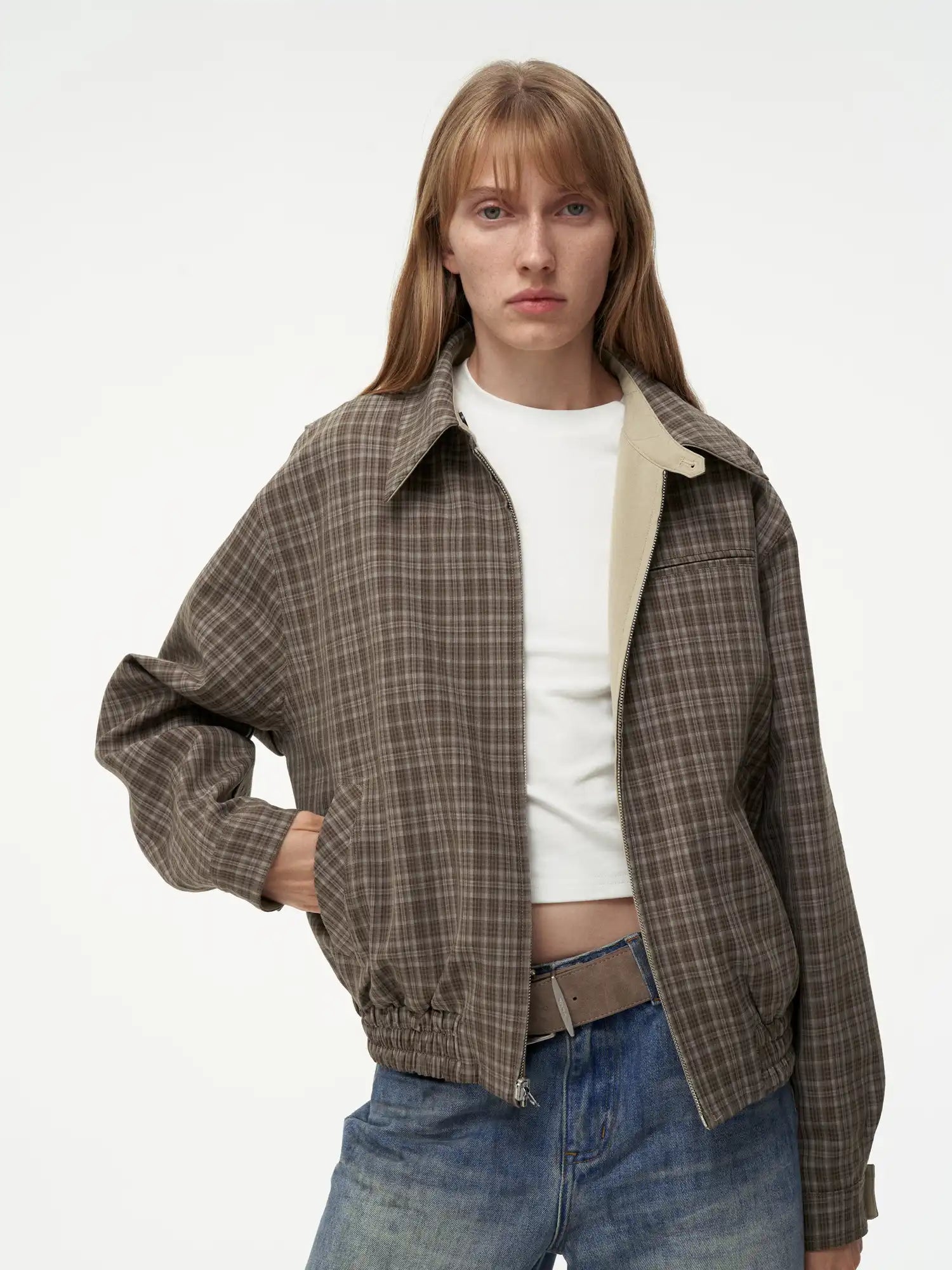 FIRST FLOOR Versatile Reversible Wool Flight Jacket | Canton Collective