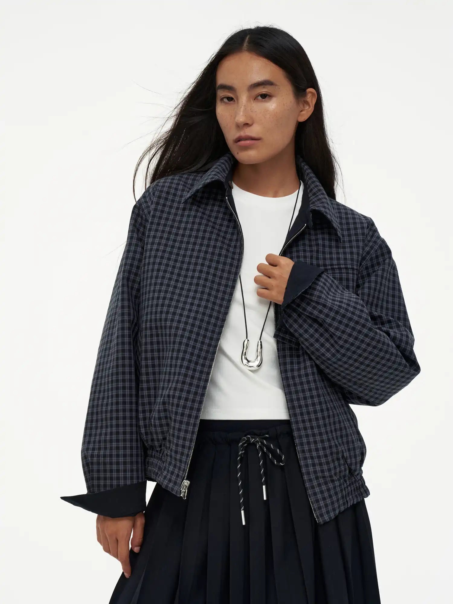 FIRST FLOOR Versatile Reversible Wool Flight Jacket | Canton Collective