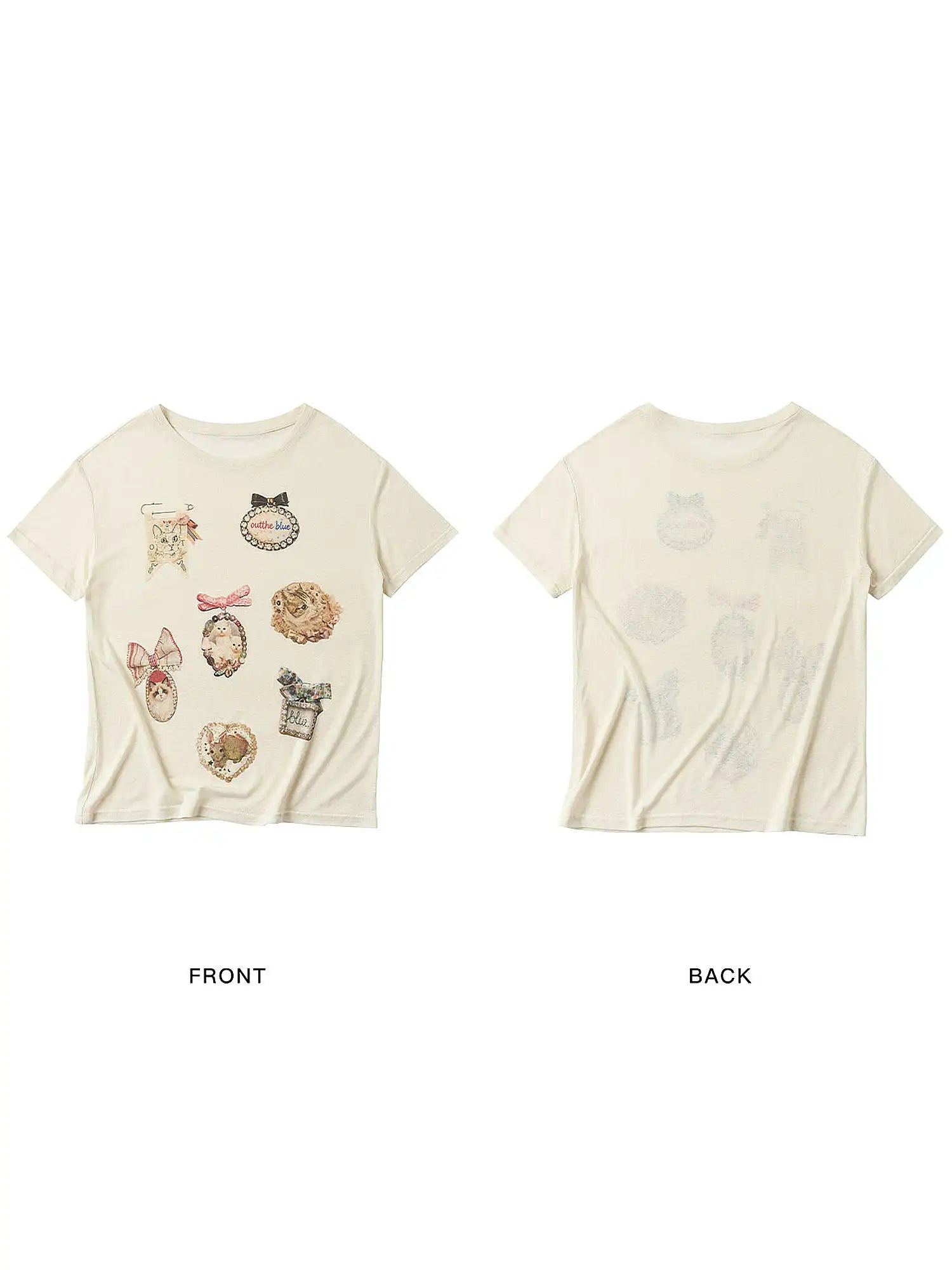 Outtheblue Vintage Cat Lyocell Linen Tee | Canton Collective
