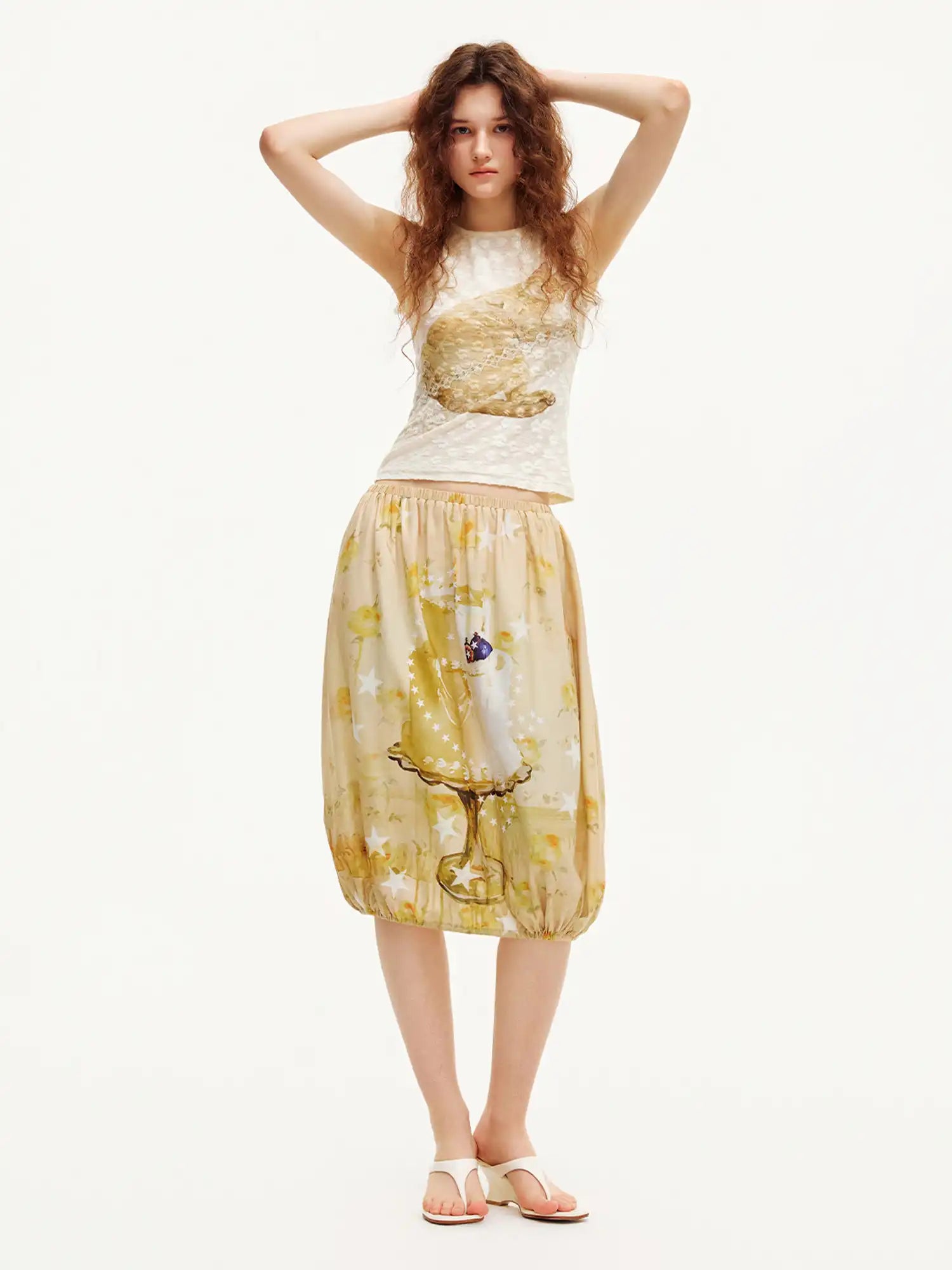 Outtheblue Vintage Drawstring Bubble Skirt | Canton Collective