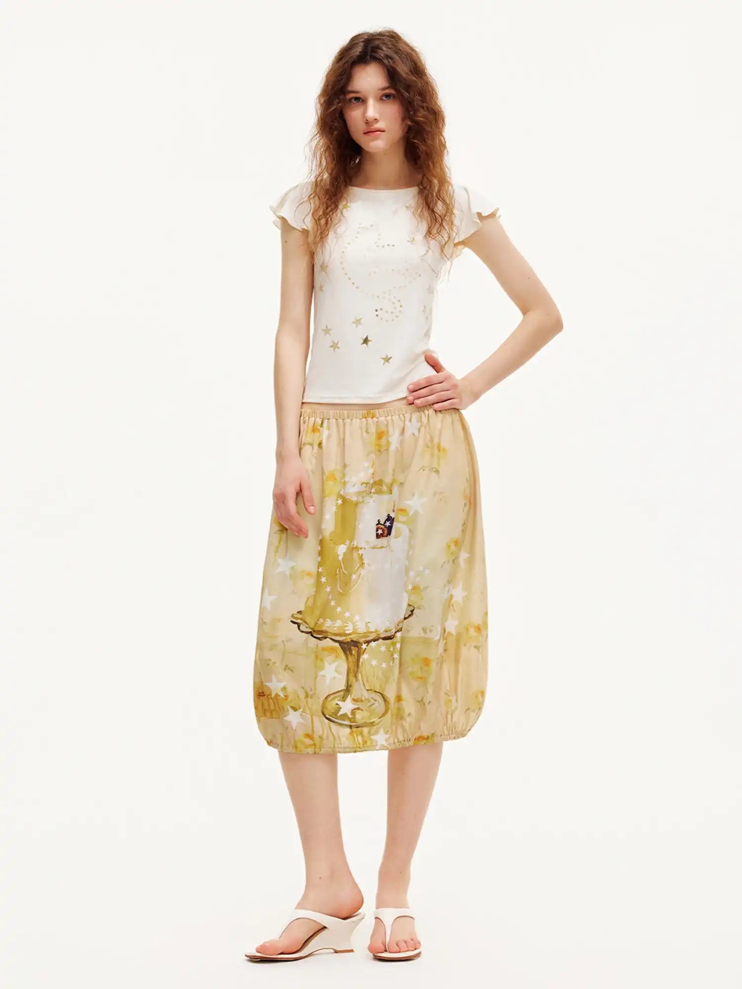 Outtheblue Vintage Drawstring Bubble Skirt | Canton Collective