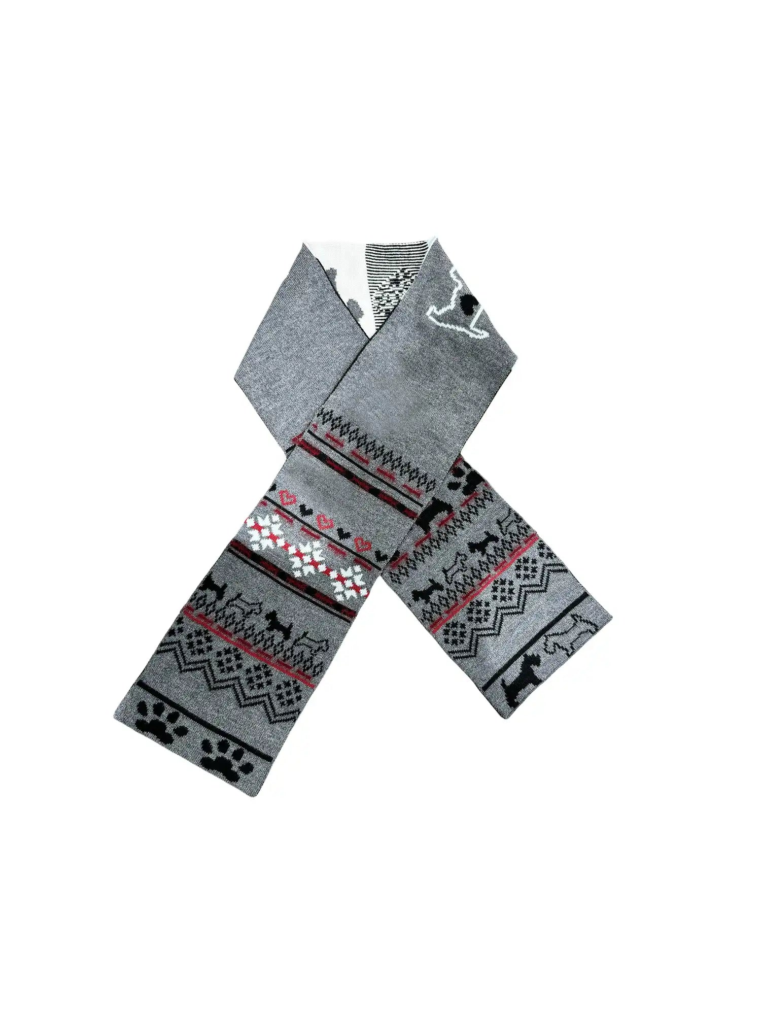 2th Desire Vintage Fair Isle Wool Blend Scarf | Canton Collective