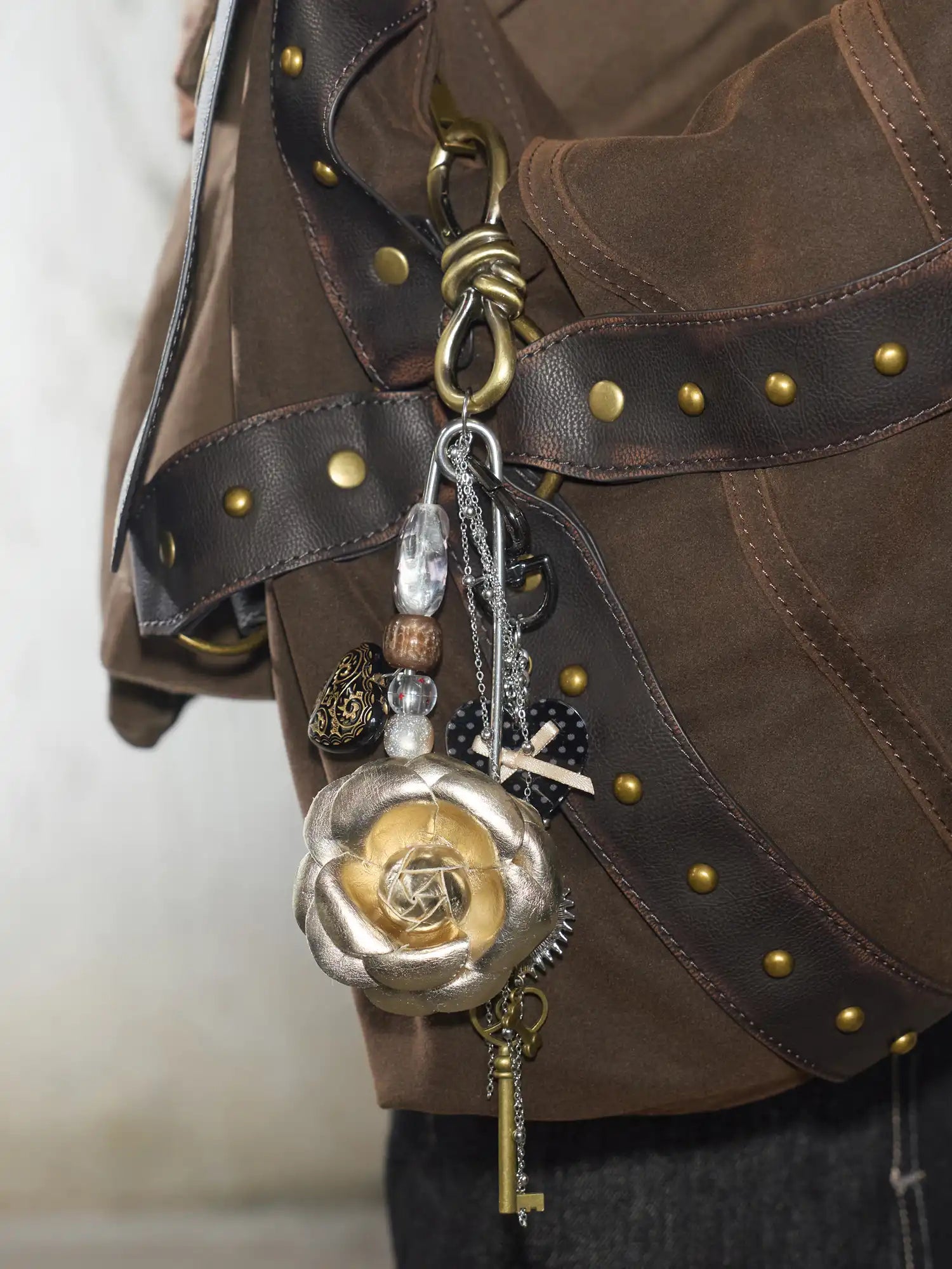 2th Desire Vintage Heart Flower Pendant | Canton Collective