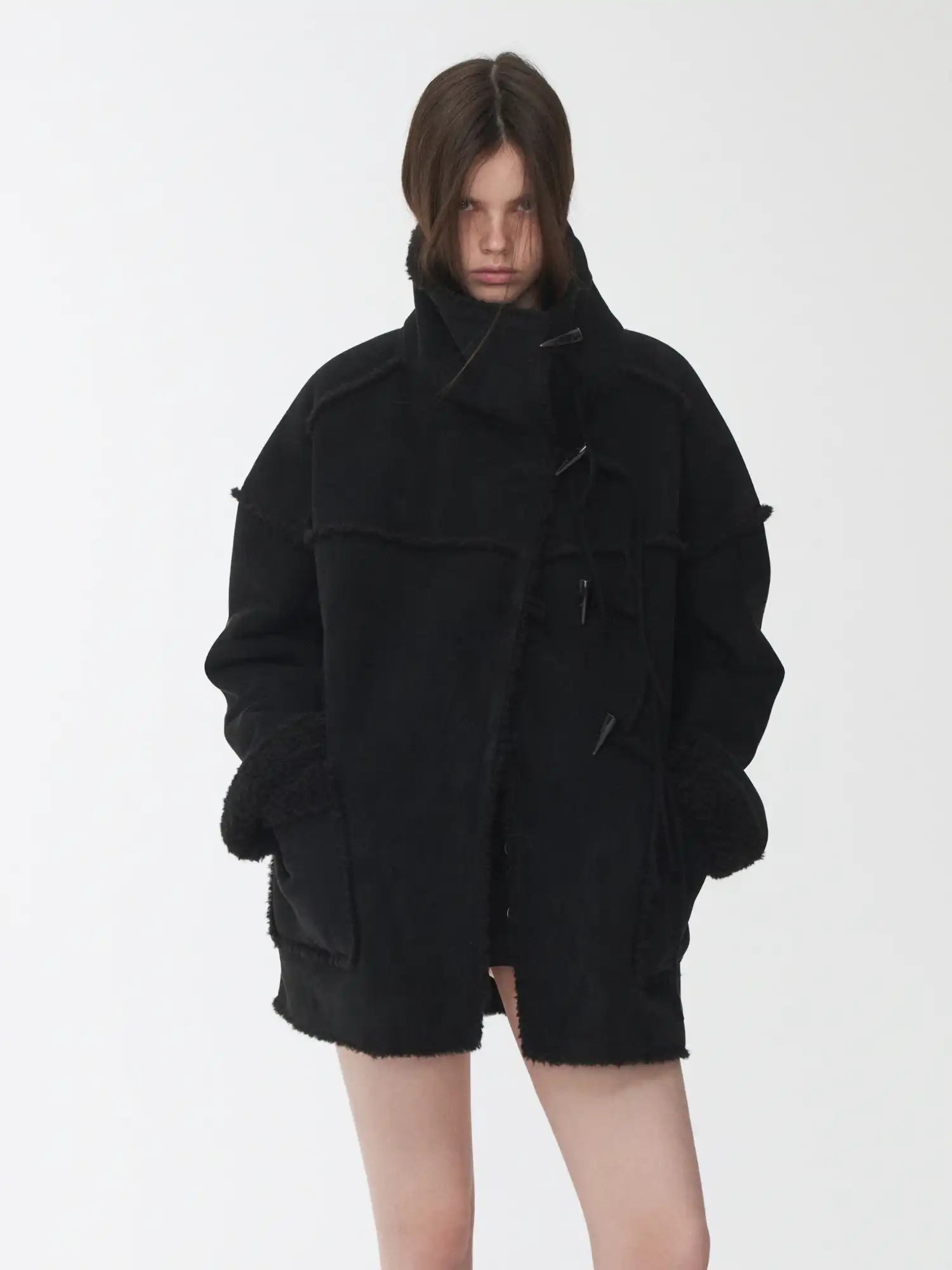 1Jinn Studio Vintage Shearling Toggle Coat | Canton Collective