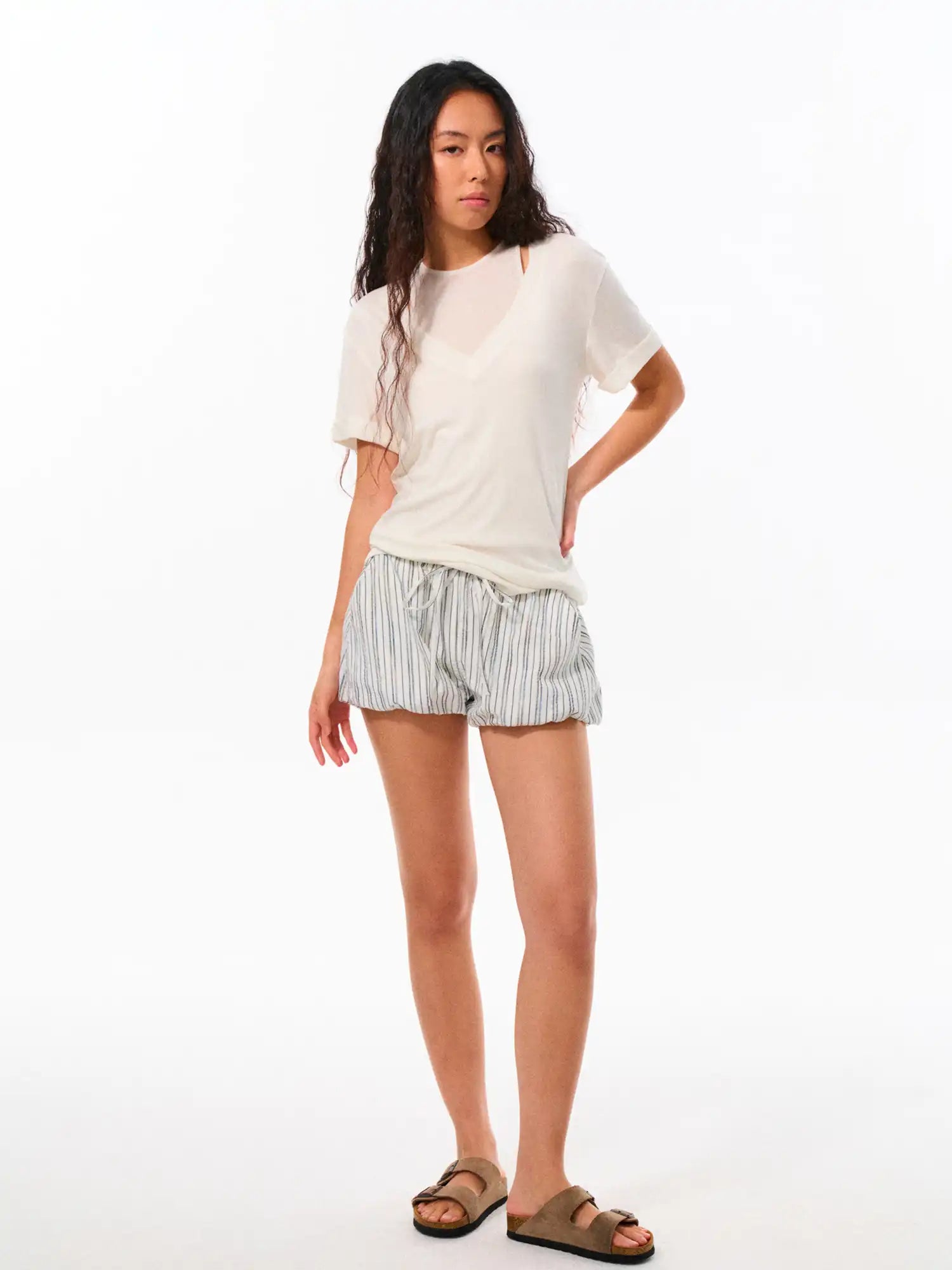 FirstFloor Vintage Striped Bubble Shorts | Canton Collective