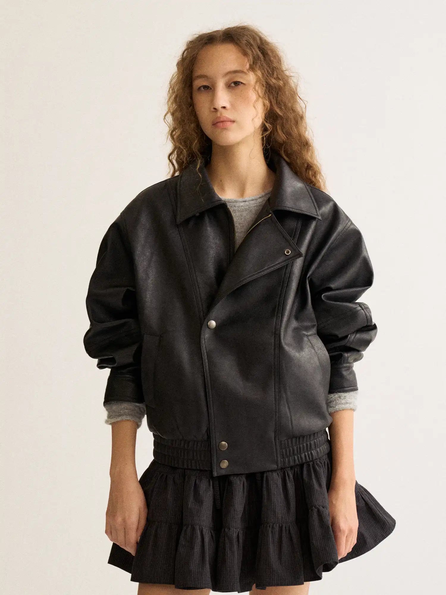 FirstFloor Vintage Style Leather Jacket | Canton Collective