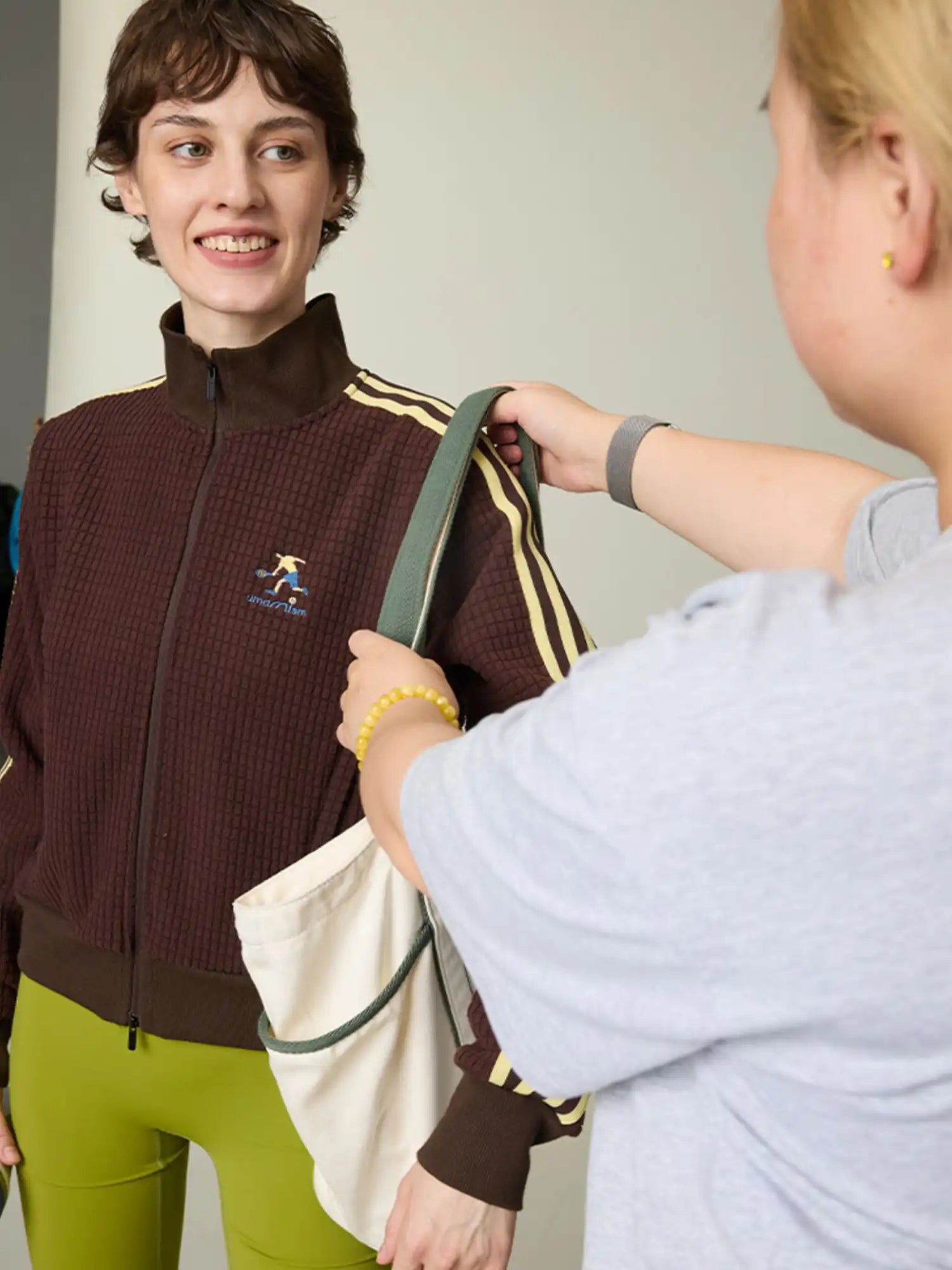 UMAMIISM Waffle Knit Track Jacket | Canton Collective