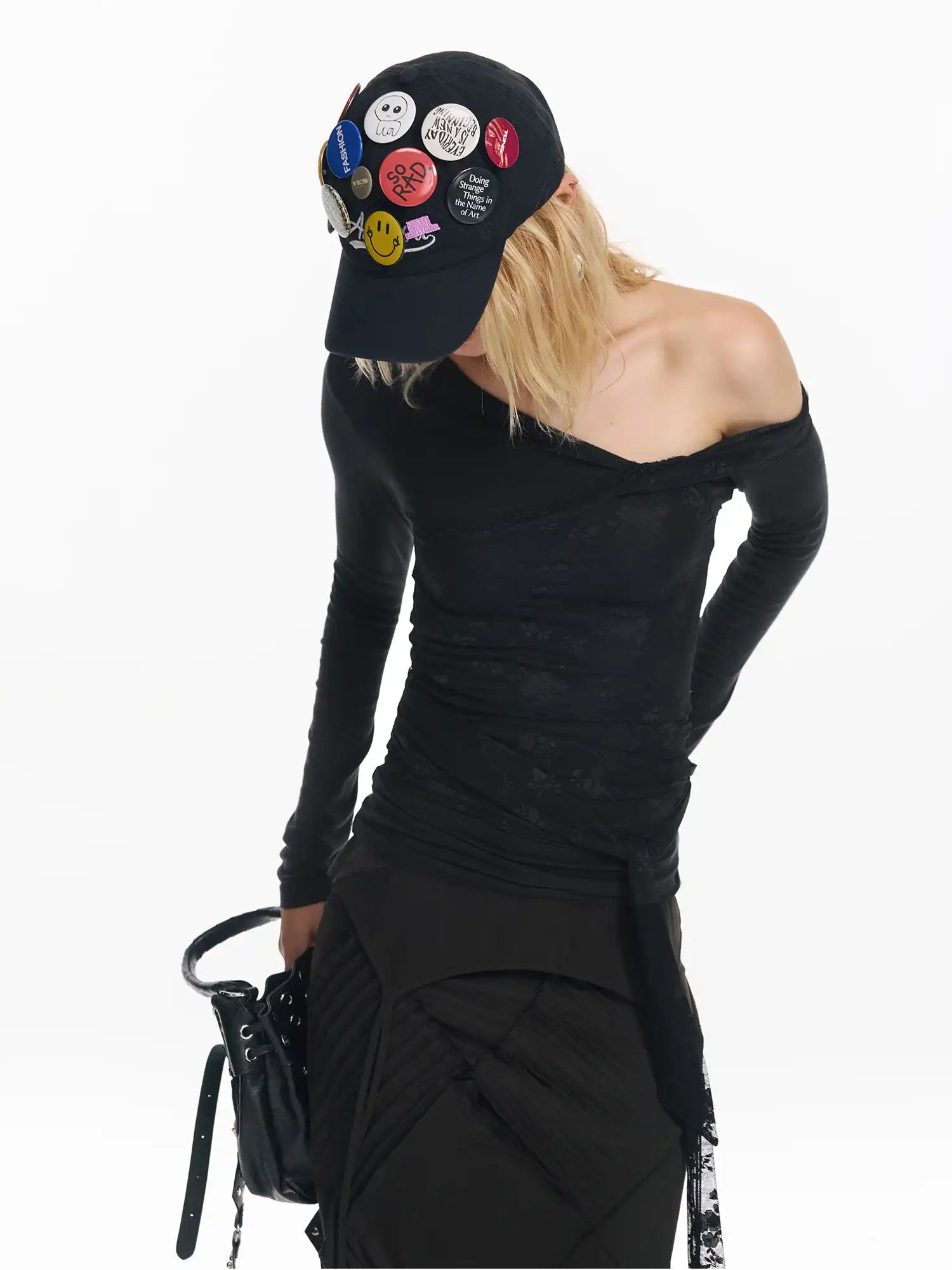 2th Desire Women's Asymmetric Lace Top | Canton Collective