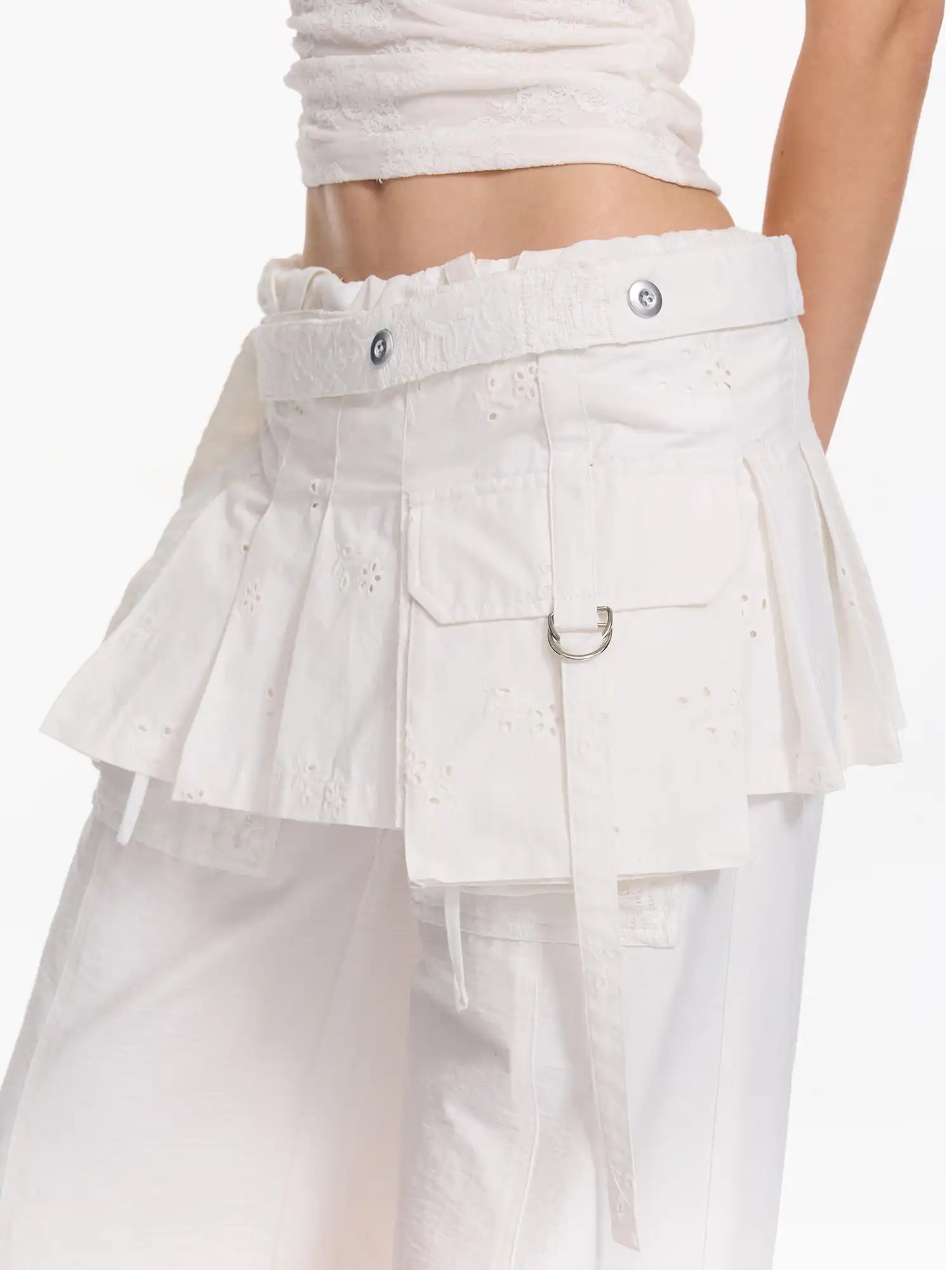 2th Desire Women's Check Pattern Corset Belt | Canton Collective