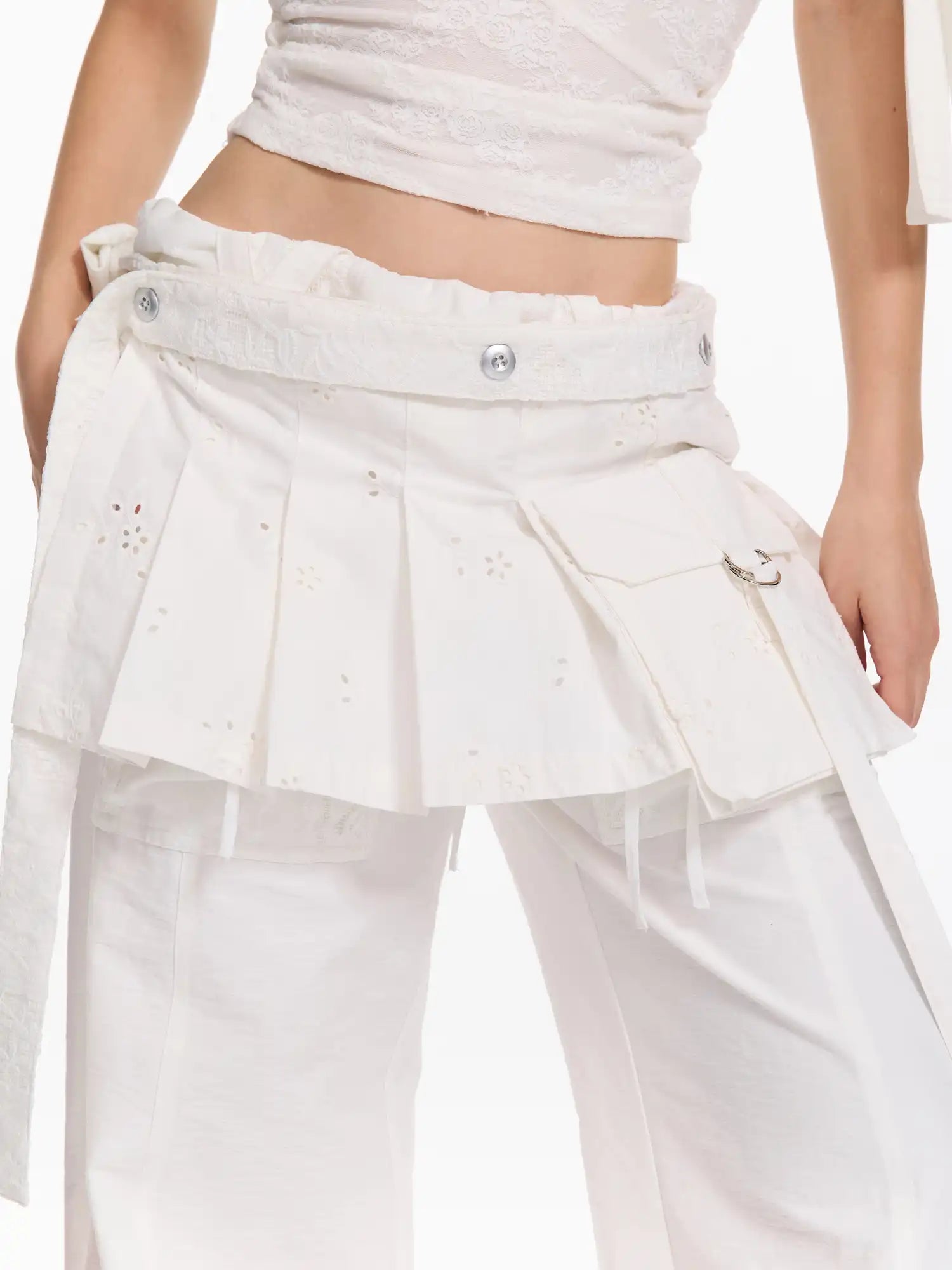 2th Desire Women's Check Pattern Corset Belt | Canton Collective