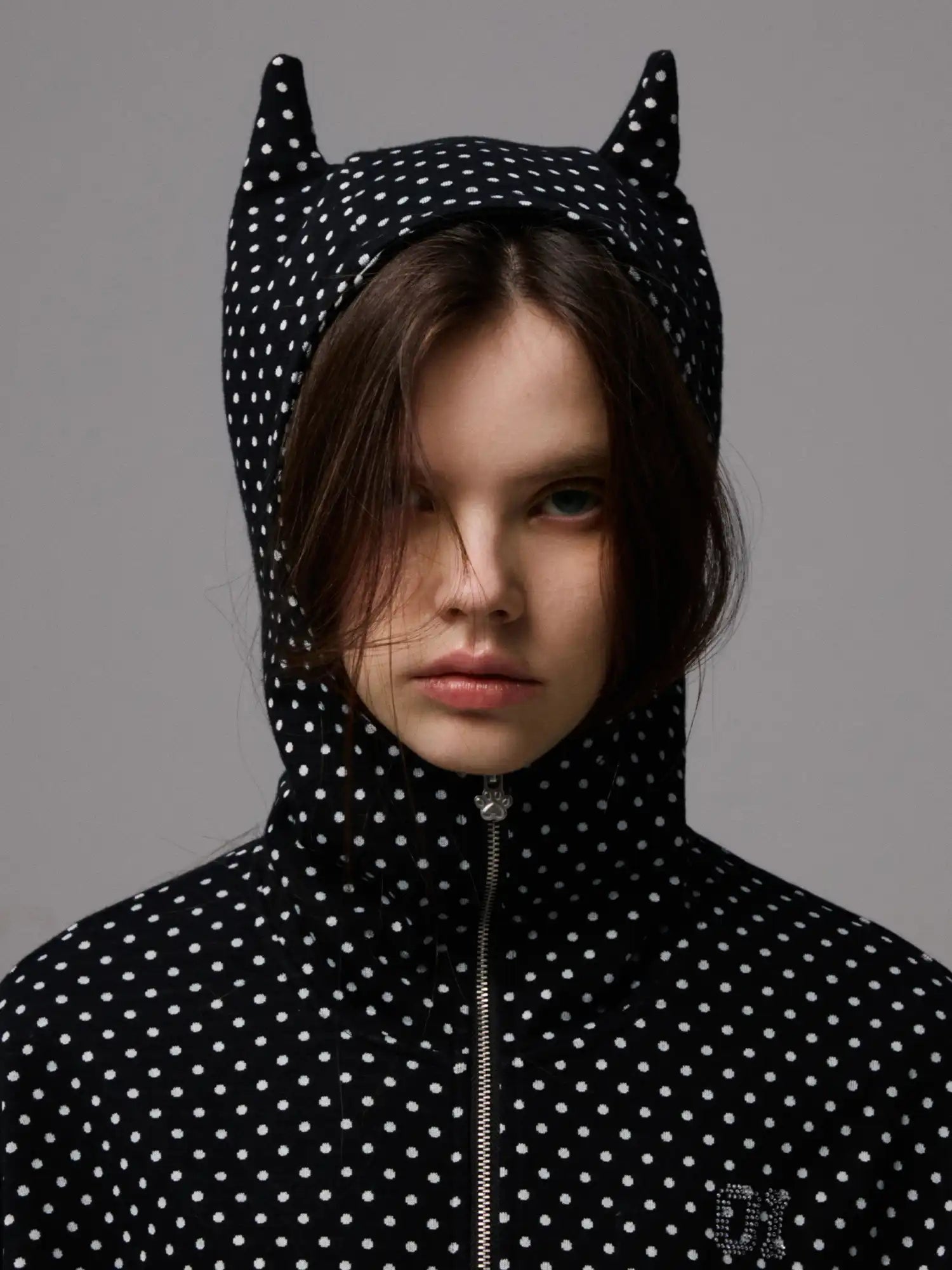 1Jinn Studio Women's Devil Horn Hoodie | Canton Collective