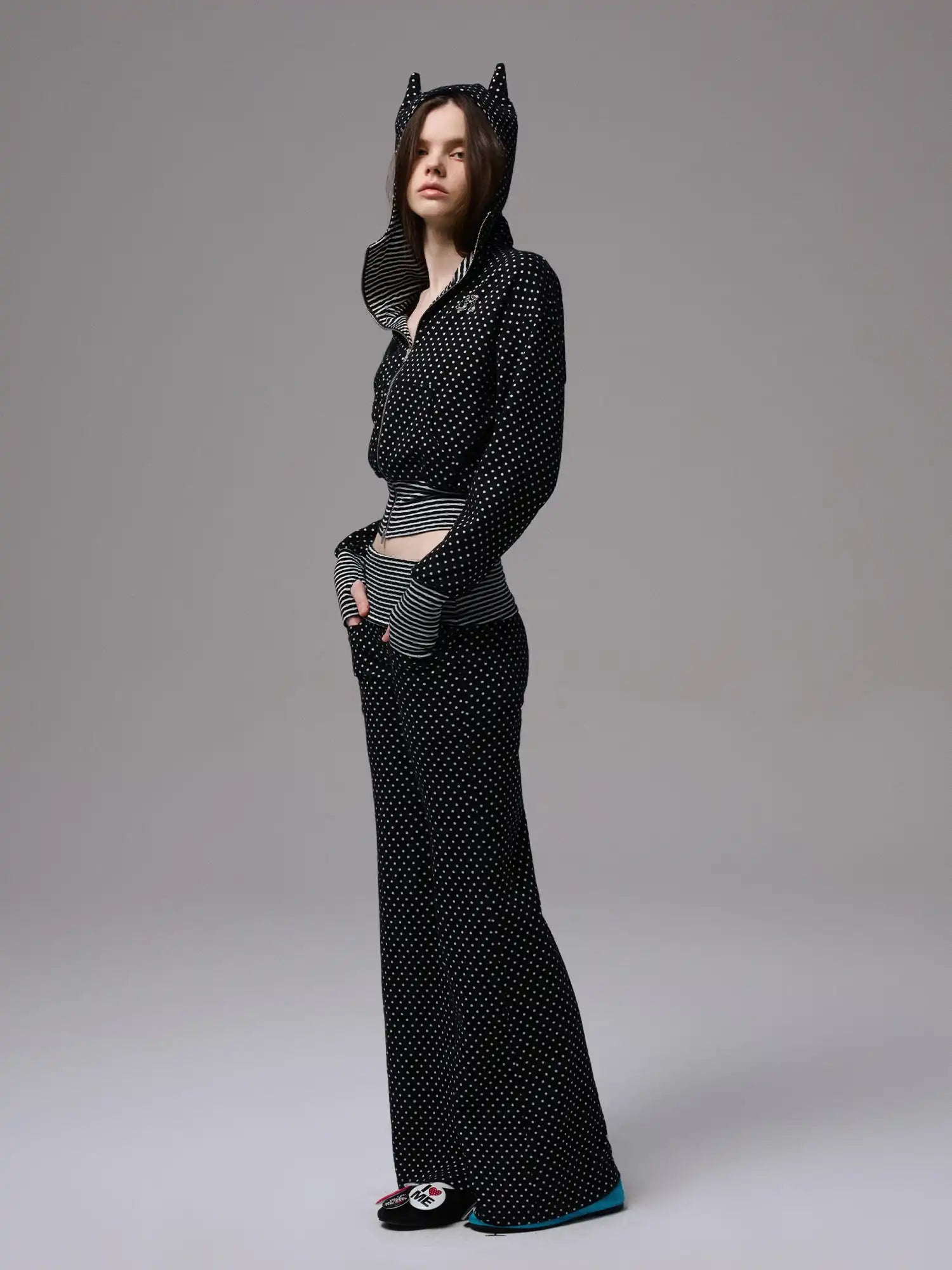 1Jinn Studio Women's Devil Horn Hoodie | Canton Collective