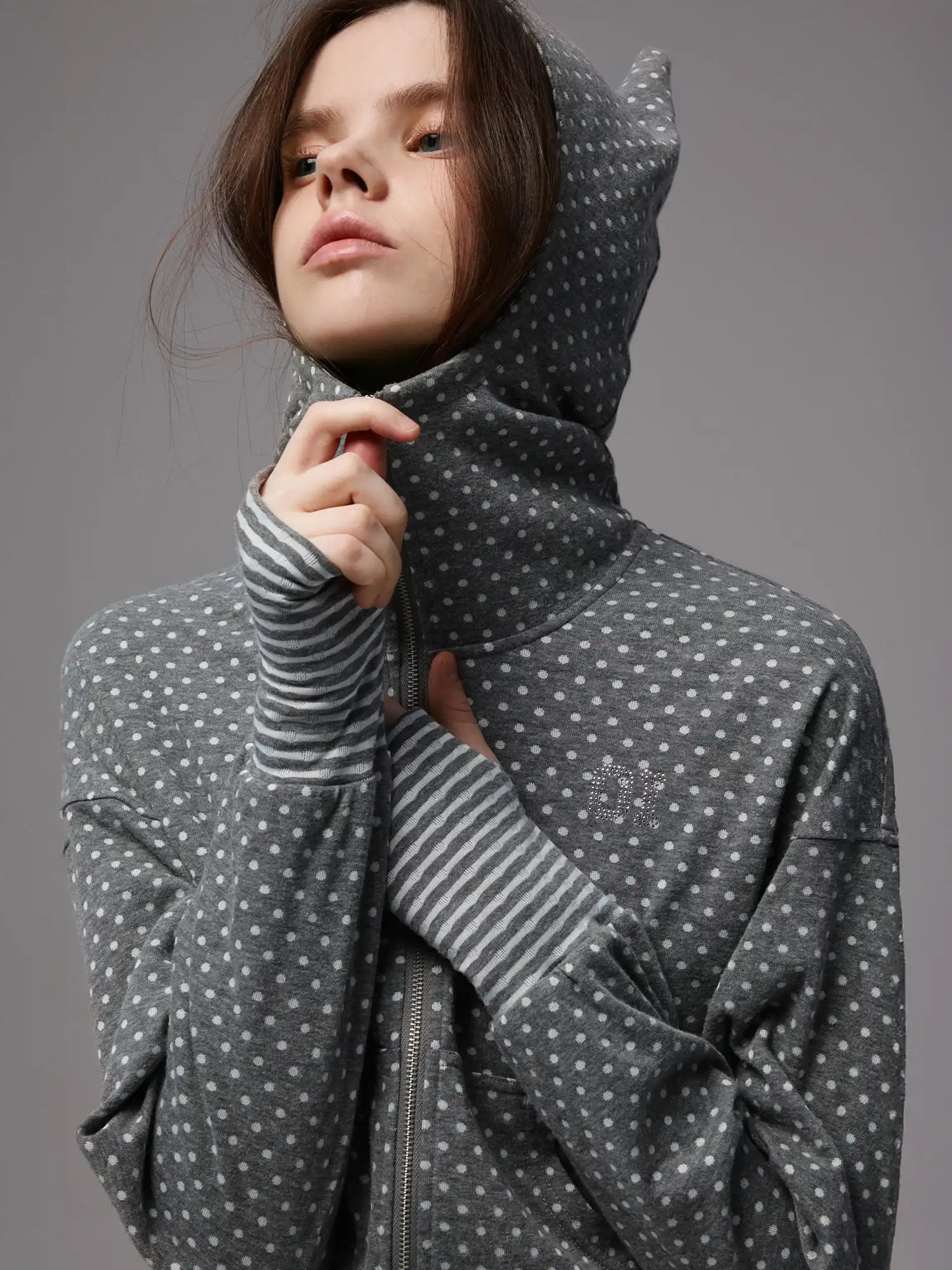 1Jinn Studio Women's Devil Horn Hoodie | Canton Collective