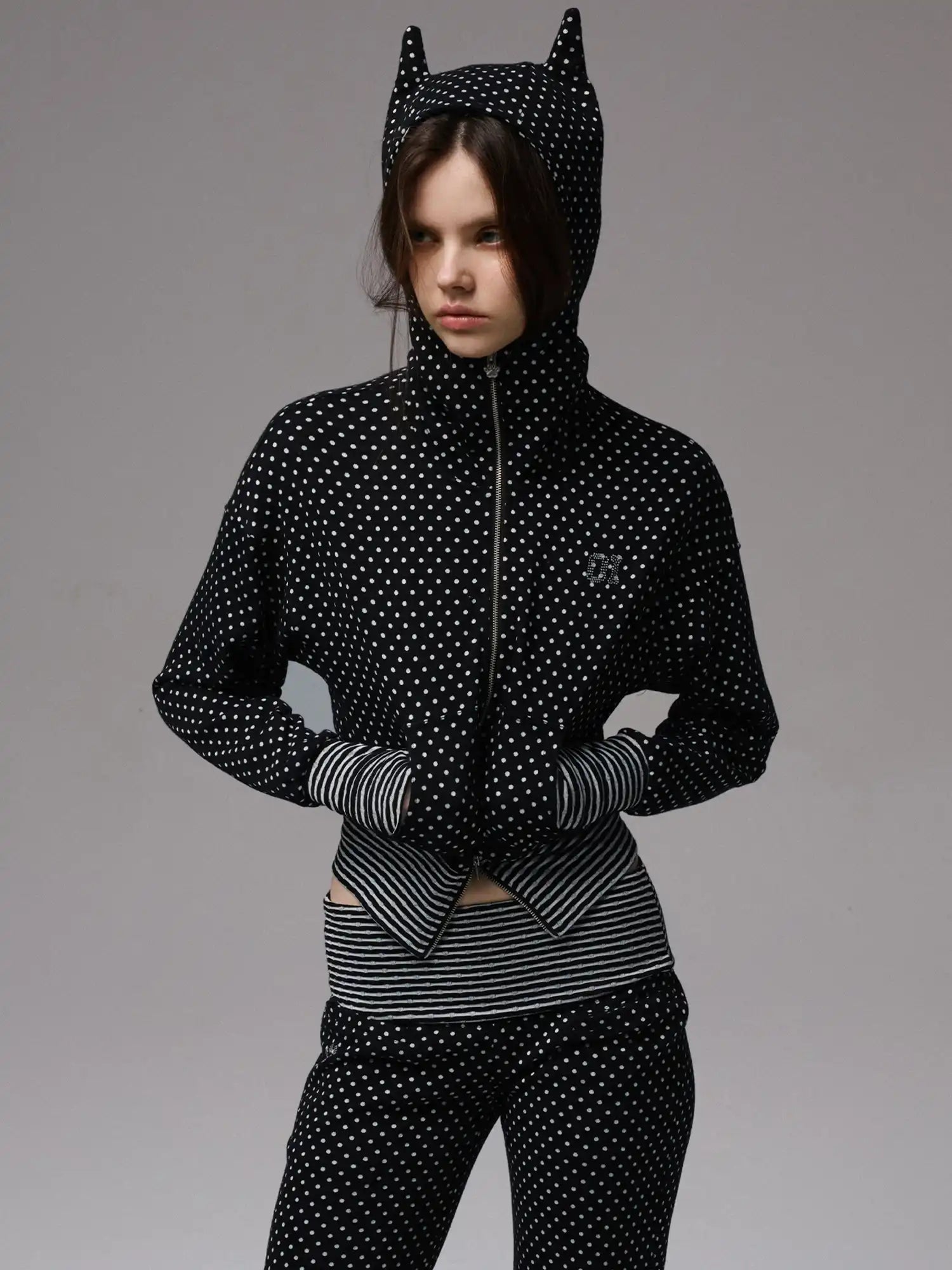 1Jinn Studio Women's Devil Horn Hoodie | Canton Collective