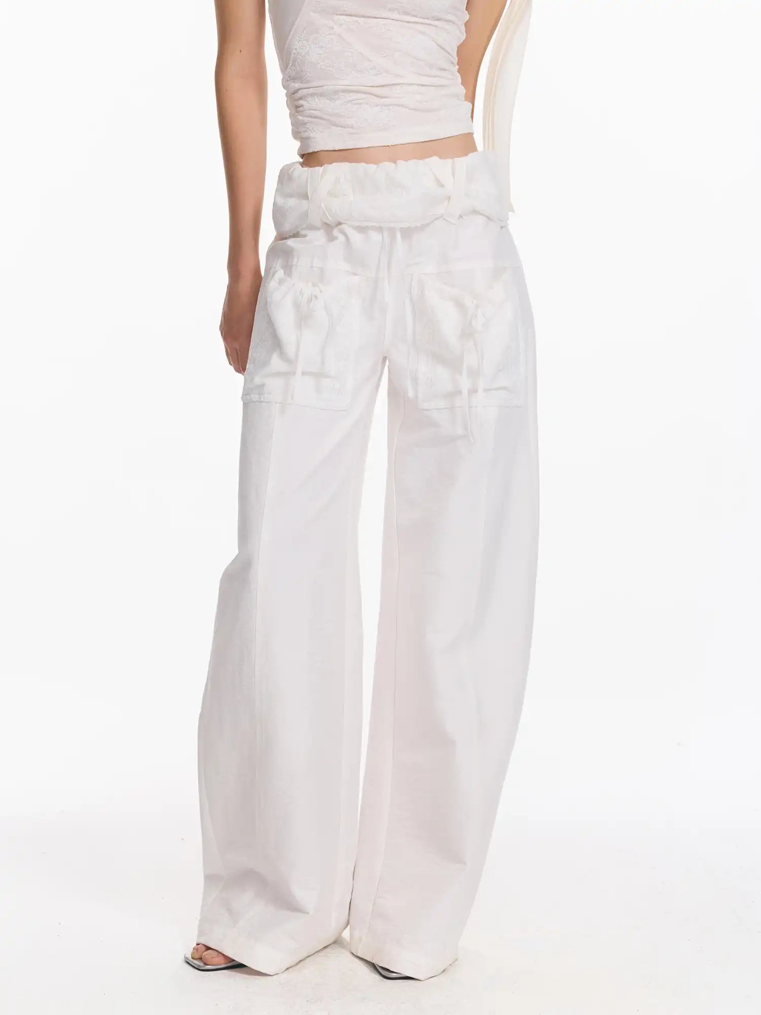 2th Desire Women's Fold Over Waist Pants | Canton Collective
