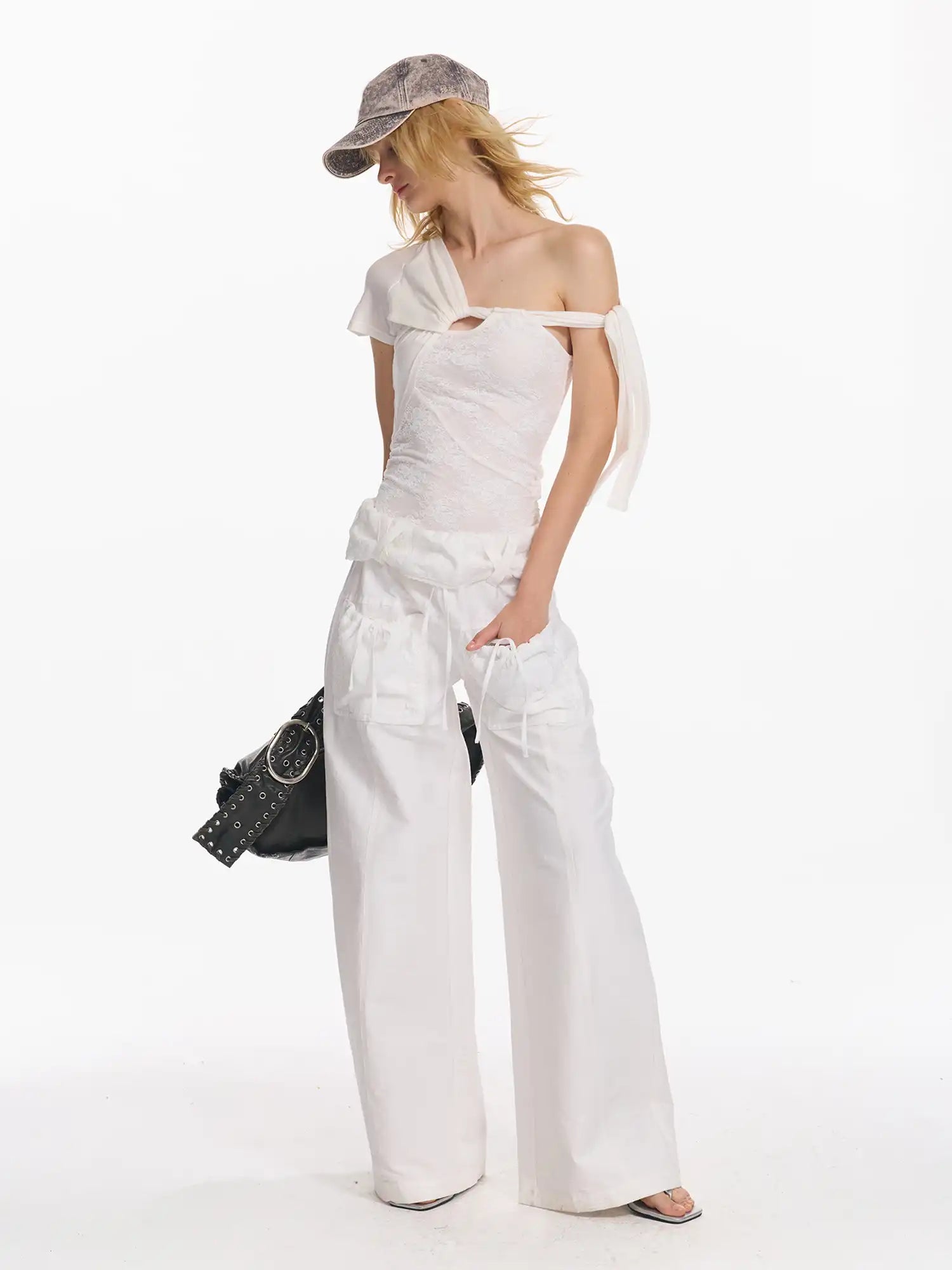 2th Desire Women's Fold Over Waist Pants | Canton Collective