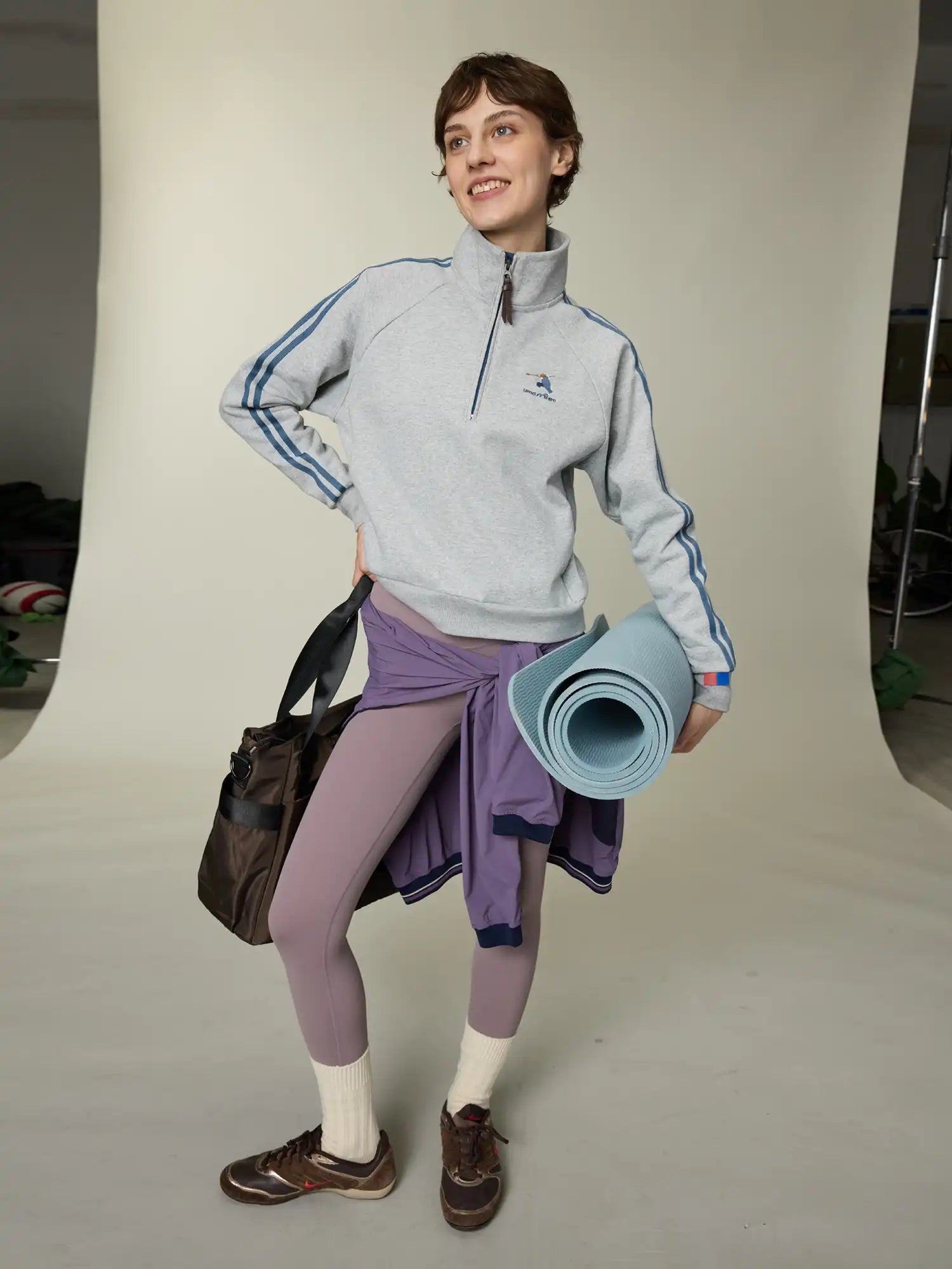 UMAMIISM Women's Half Zip Sweatshirt | Canton Collective