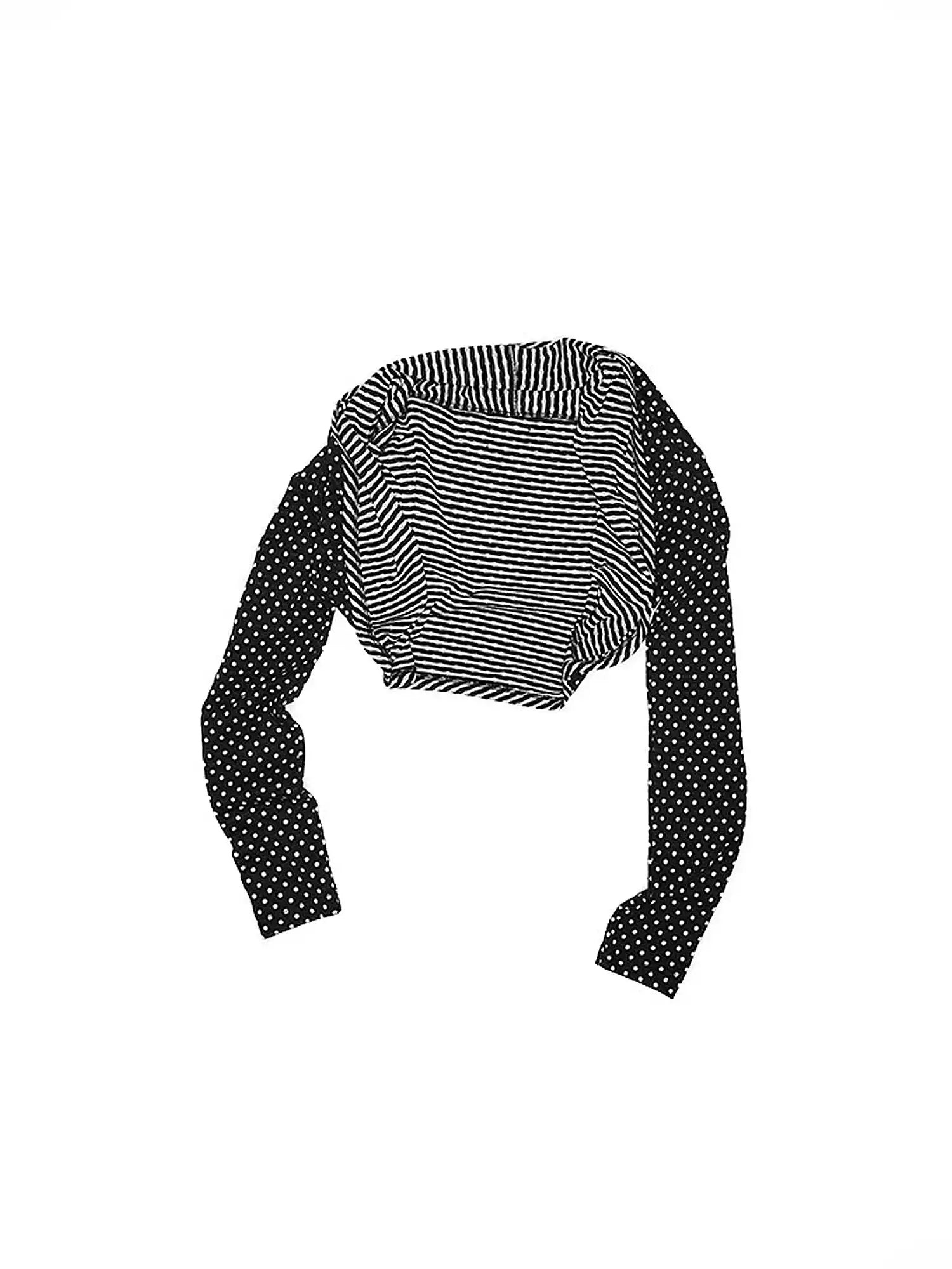 1Jinn Studio Women's Mixed Print Crop Cardigan | Canton Collective