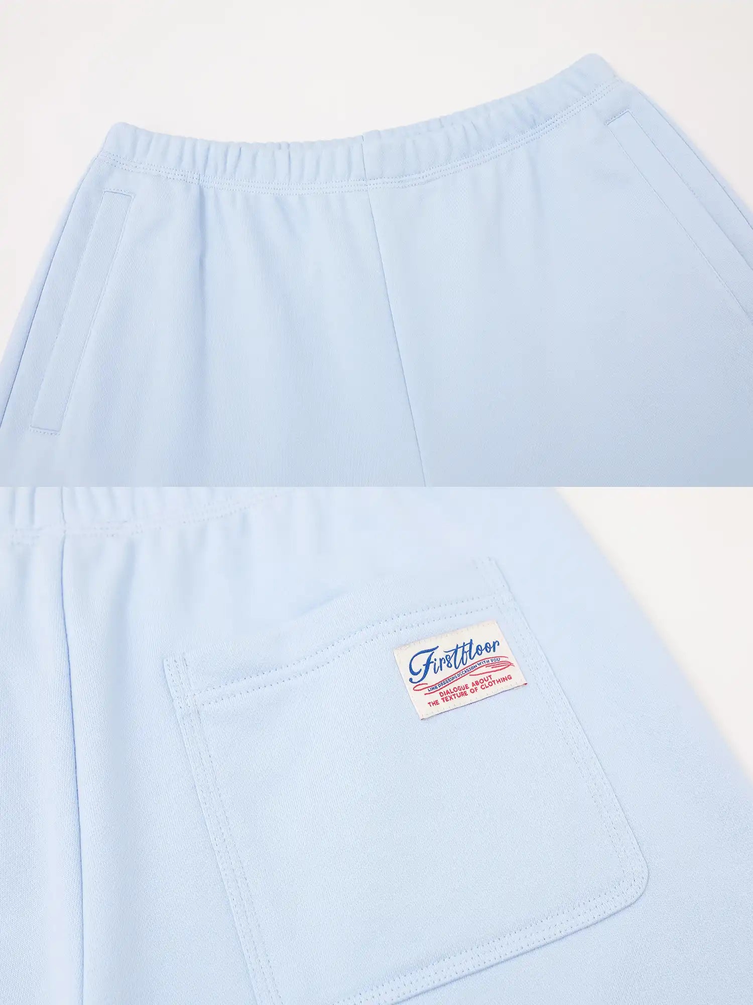 FirstFloor Women's Oversized Drawstring Cotton Sweat Shorts | Canton Collective