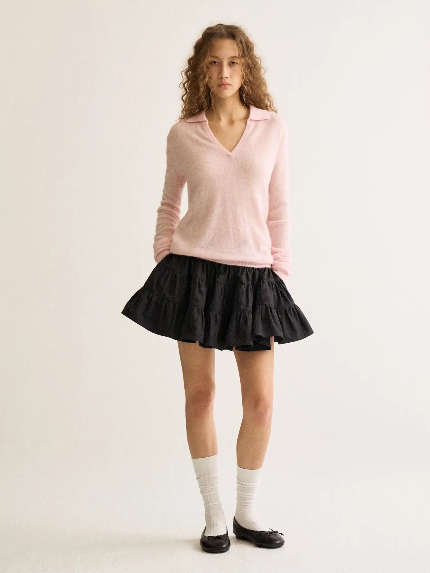 FirstFloor Women's Plaid Tiered Skirt | Canton Collective