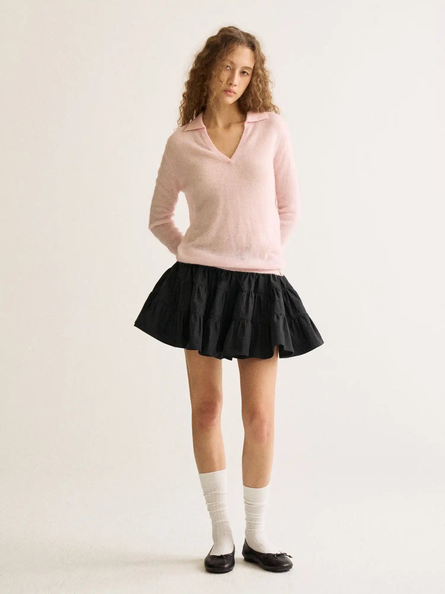 FirstFloor Women's Plaid Tiered Skirt | Canton Collective