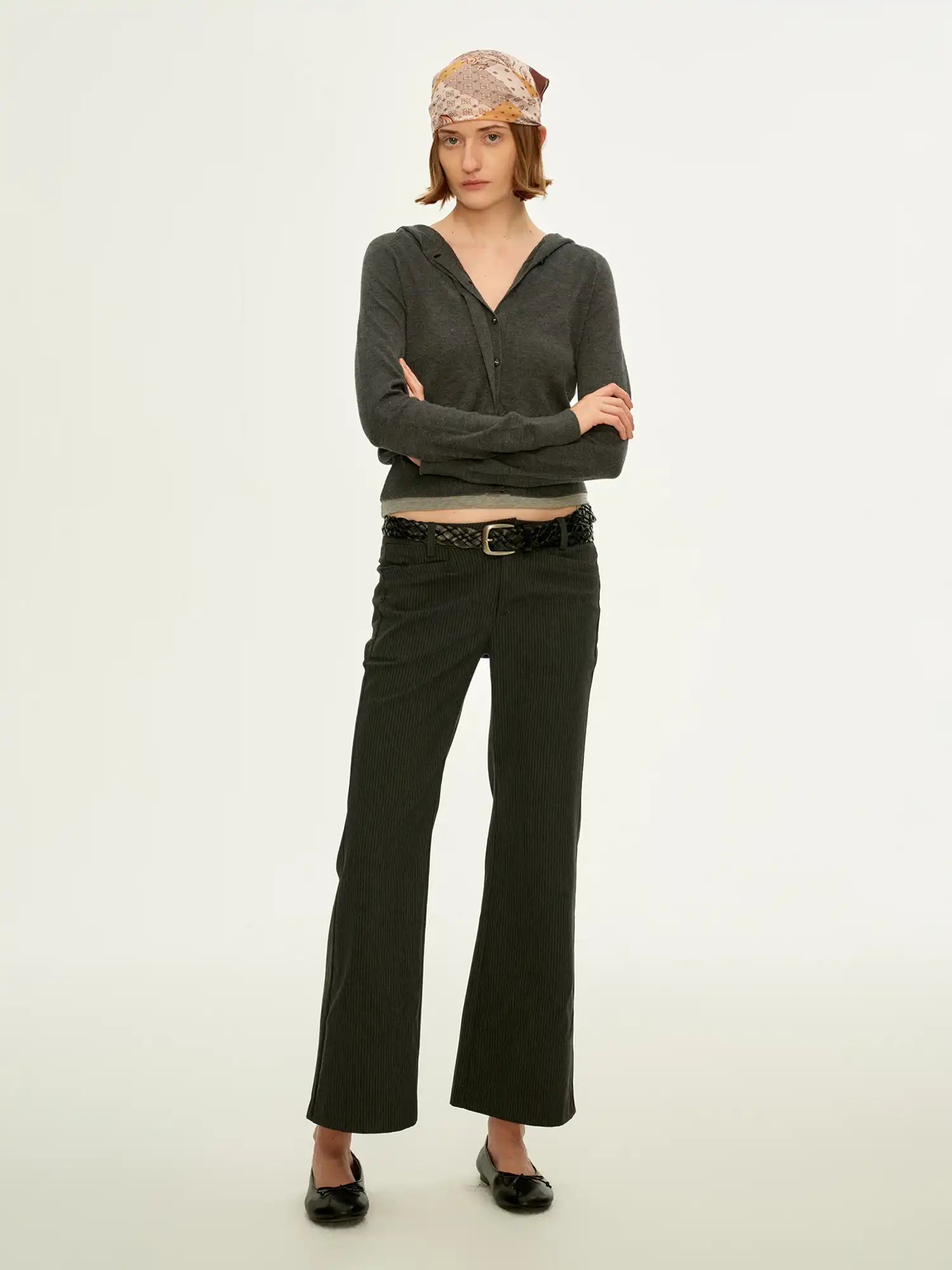FirstFloor Women's Ribbed Flare Pants | Canton Collective