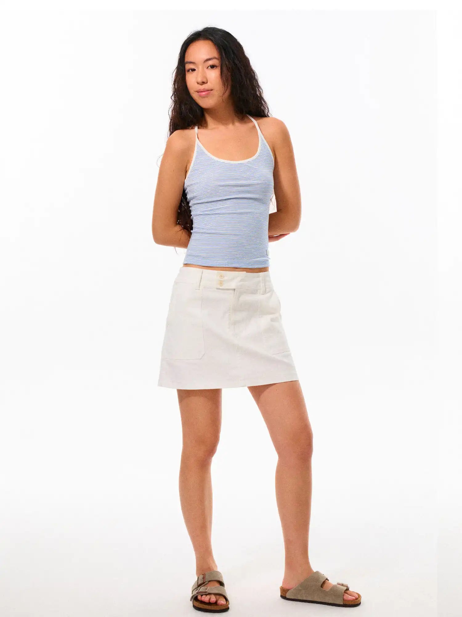 FirstFloor Women's Tencel Stripe Tank Top | Canton Collective