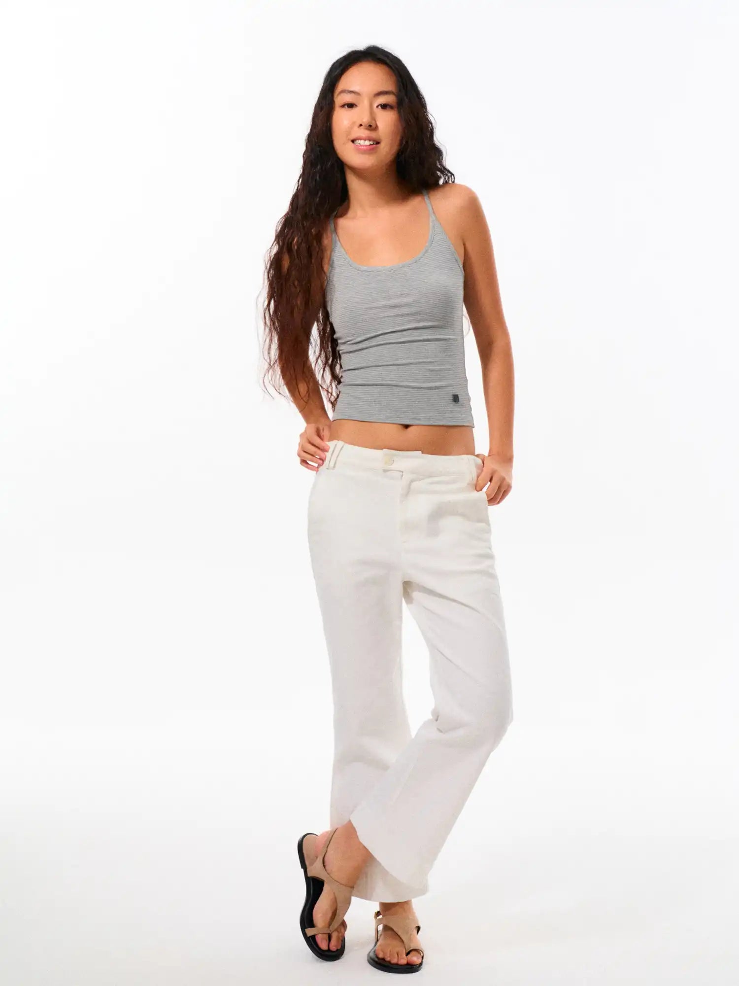 FirstFloor Women's Tencel Stripe Tank Top | Canton Collective