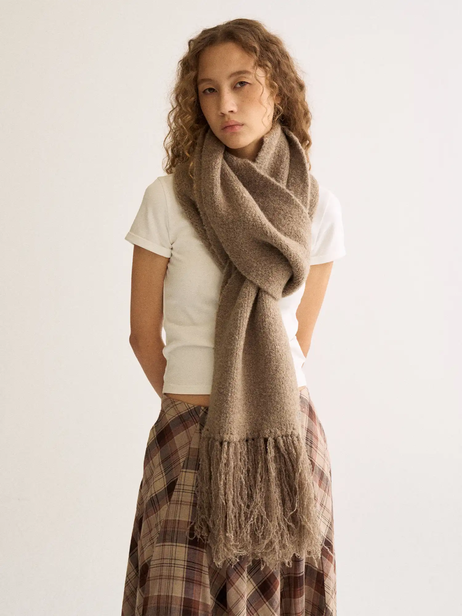 FirstFloor Wool Fringe Scarf | Canton Collective