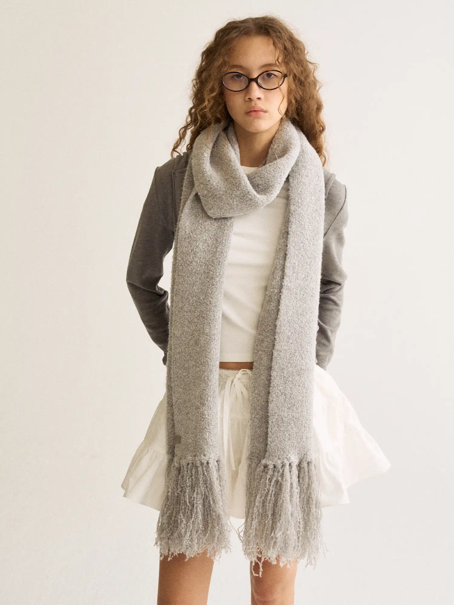 FirstFloor Wool Fringe Scarf | Canton Collective