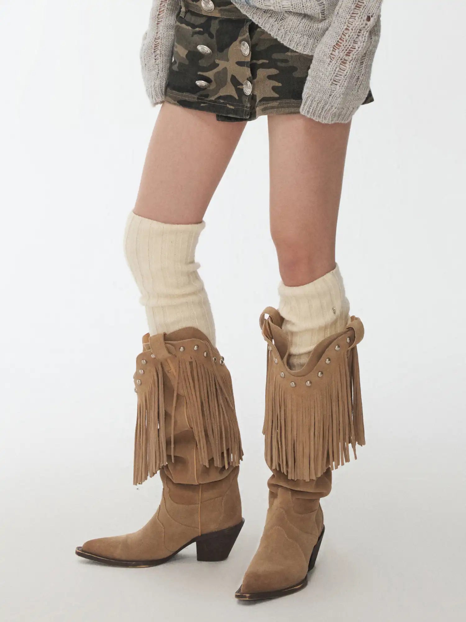 1Jinn Studio Wool Knee-High Socks | Canton Collective