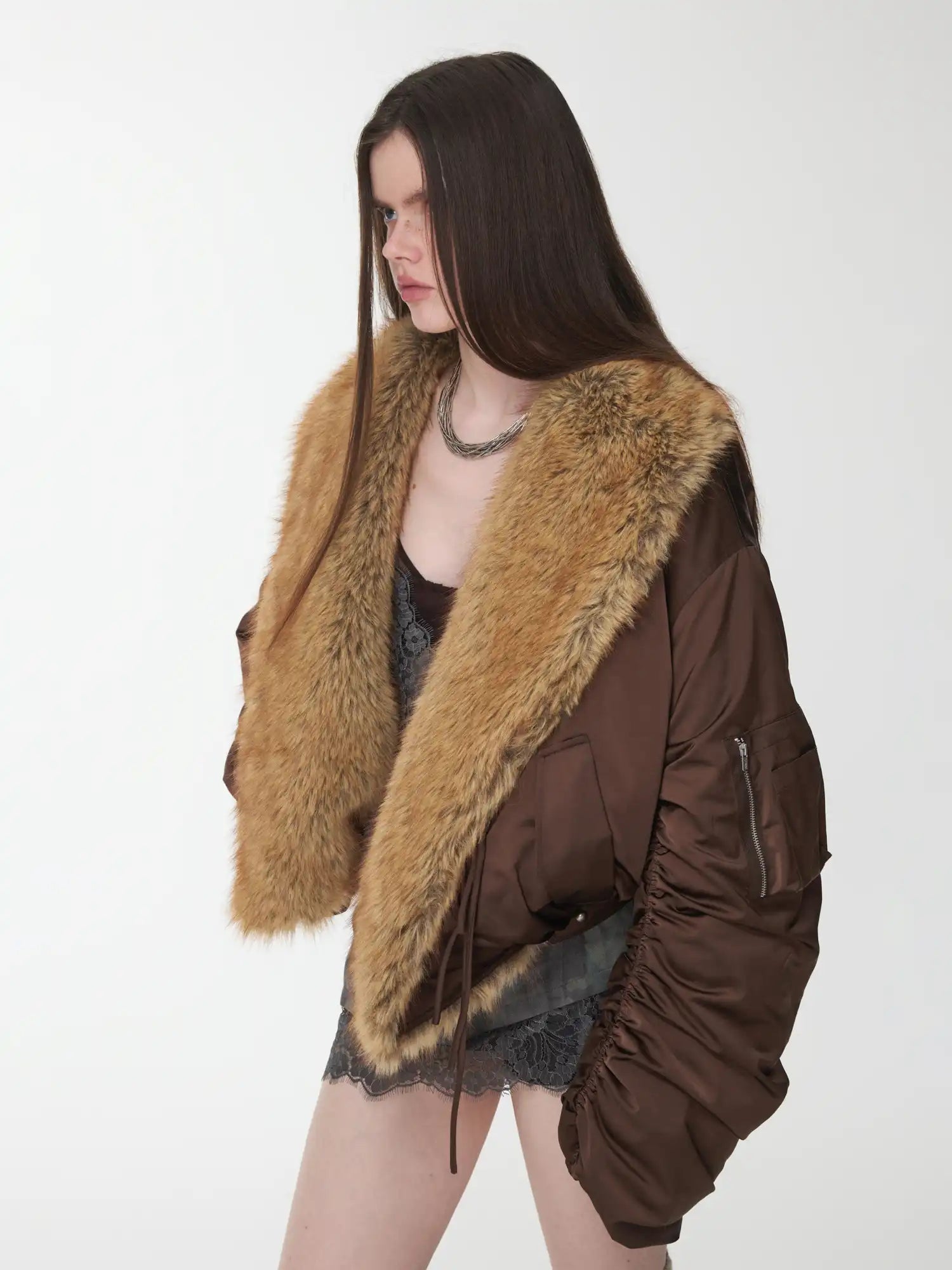 1Jinn Studio Workwear Style Fur Jacket | Canton Collective