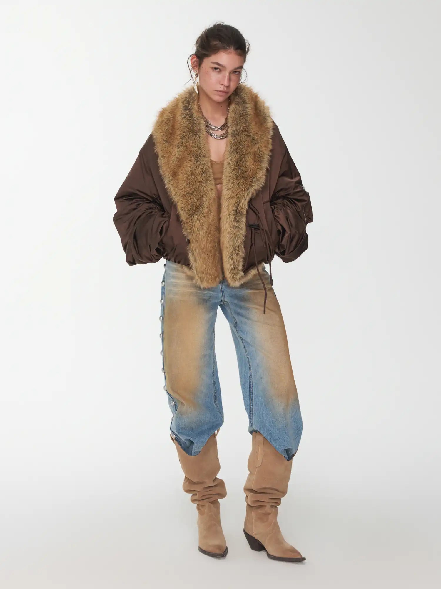 1Jinn Studio Workwear Style Fur Jacket | Canton Collective